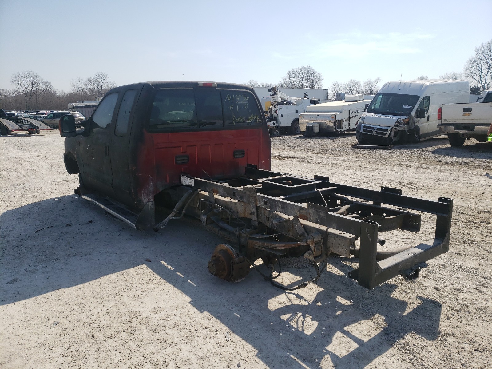 Photo 3 from auction – 2003 FORD F250 SUPER with VIN 1FTNX21P43EC75855