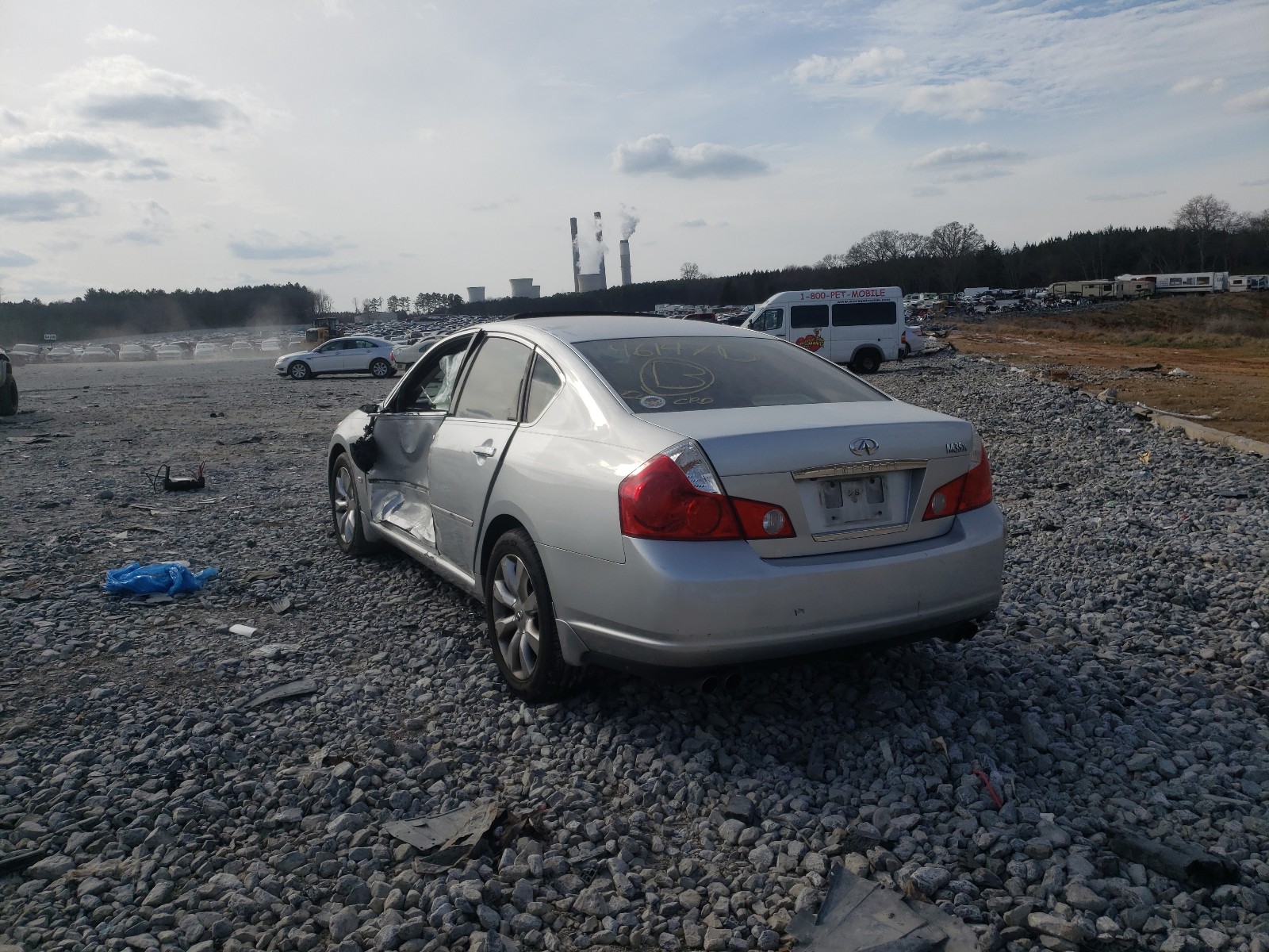 Photo 3 from auction – 2007 INFINITI M35 BASE with VIN JNKAY01F37M461470