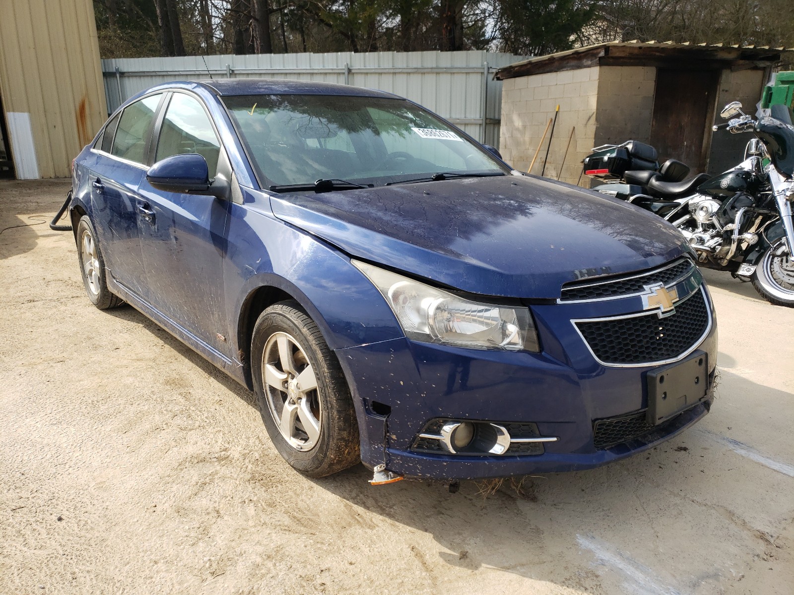 CHEVROLET CRUZE LT 2012 with VIN 1G1PF5SC7C7119637 - Photo from auction