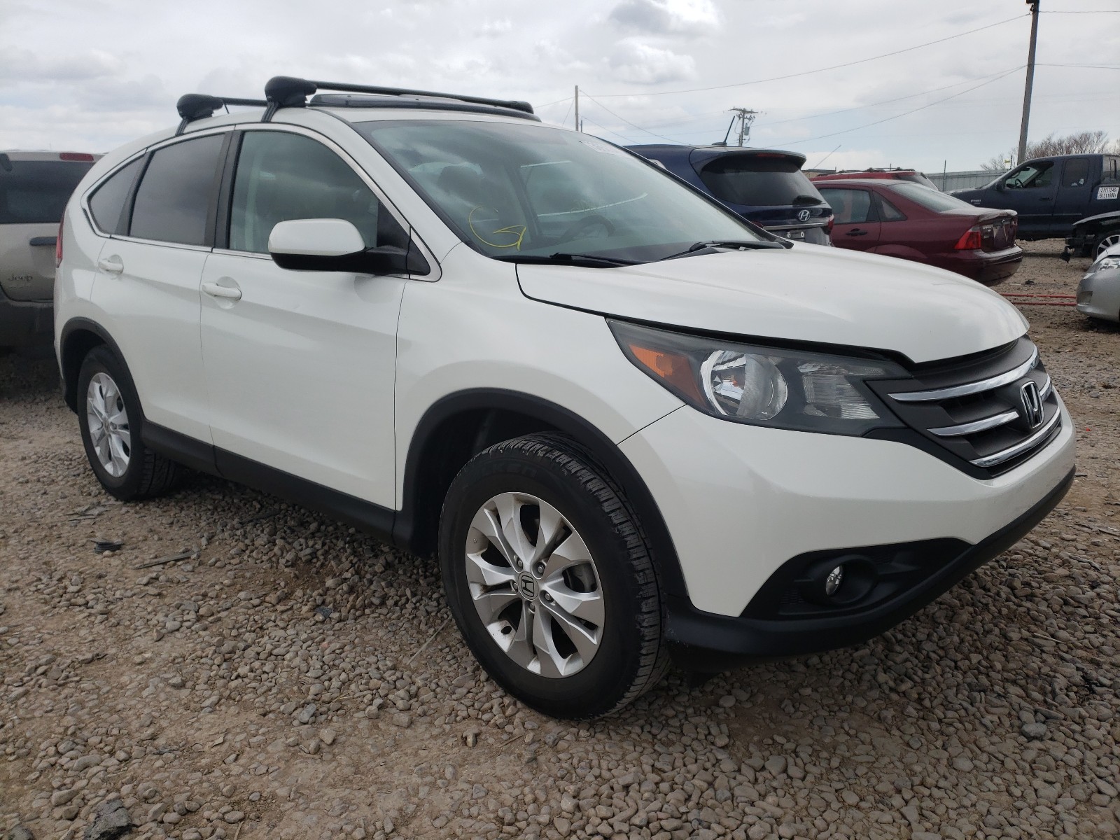 Photo 1 from auction – 2014 HONDA CR-V EX with VIN 5J6RM3H54EL040434