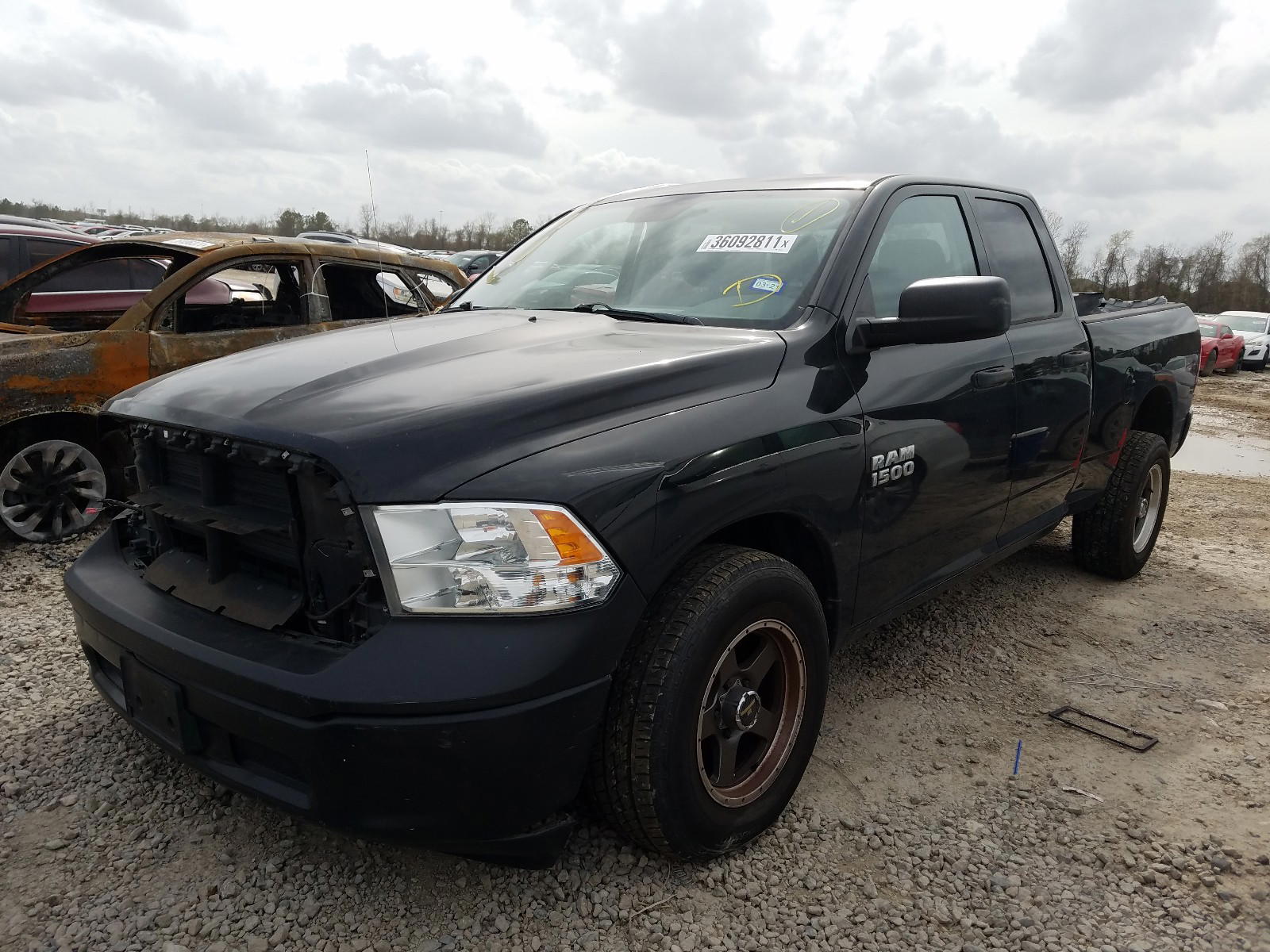 Photo 2 from auction – 2013 RAM 1500 ST with VIN 1C6RR6FG1DS528720