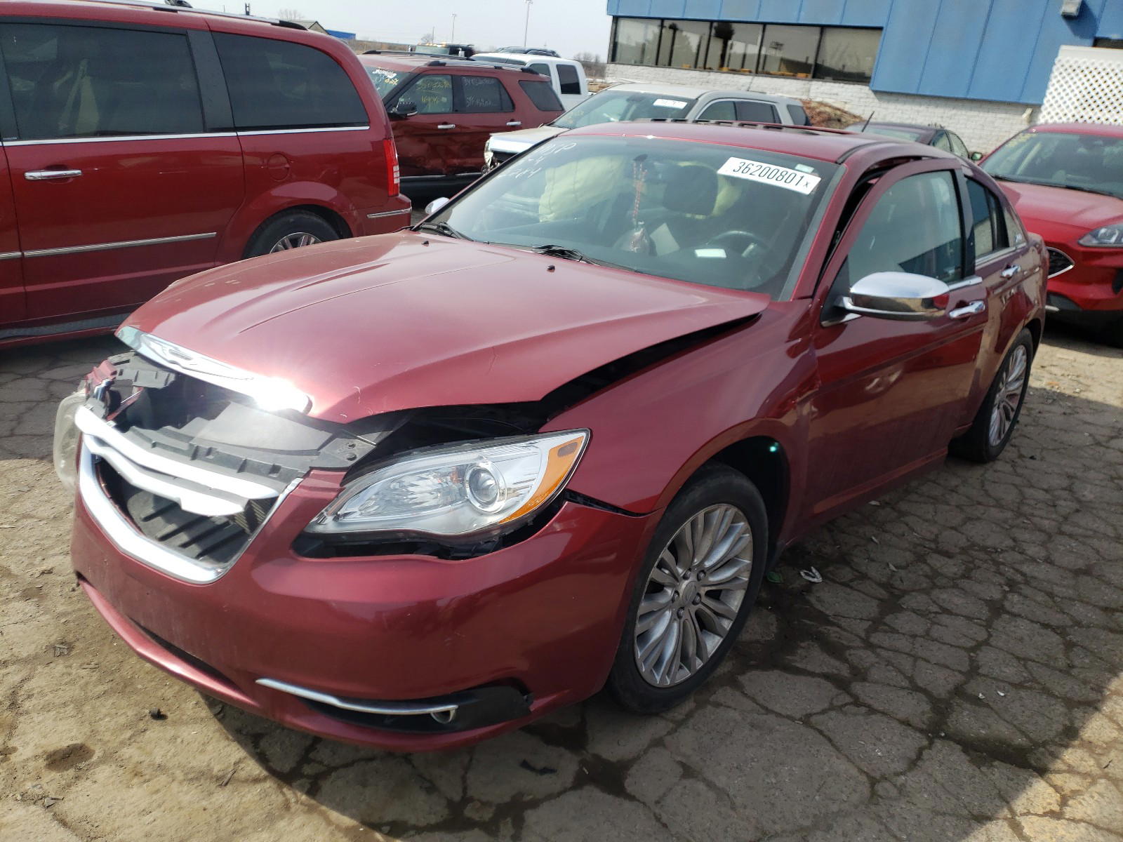 Photo 2 from auction – 2012 CHRYSLER 200 LIMITE with VIN 1C3CCBCB2CN162284