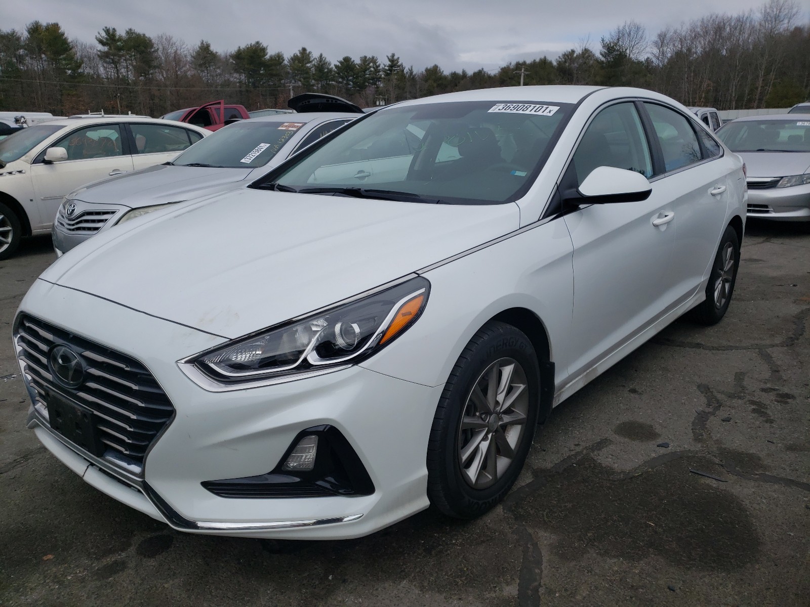 Photo 2 from auction – 2019 HYUNDAI SONATA SE with VIN 5NPE24AF5KH735279