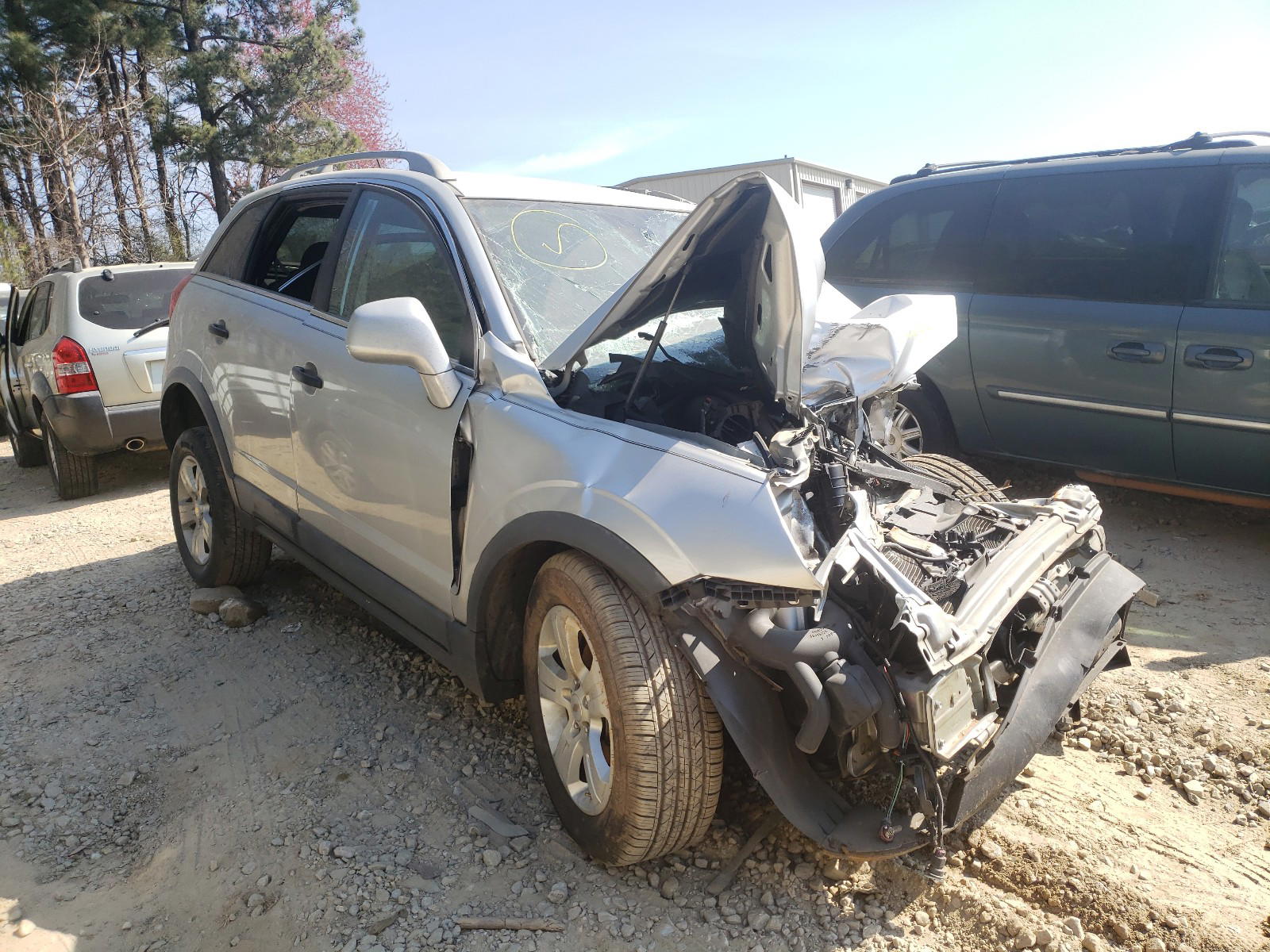CHEVROLET CAPTIVA LS 2013 with VIN 3GNAL2EK9DS603472 - Photo from auction