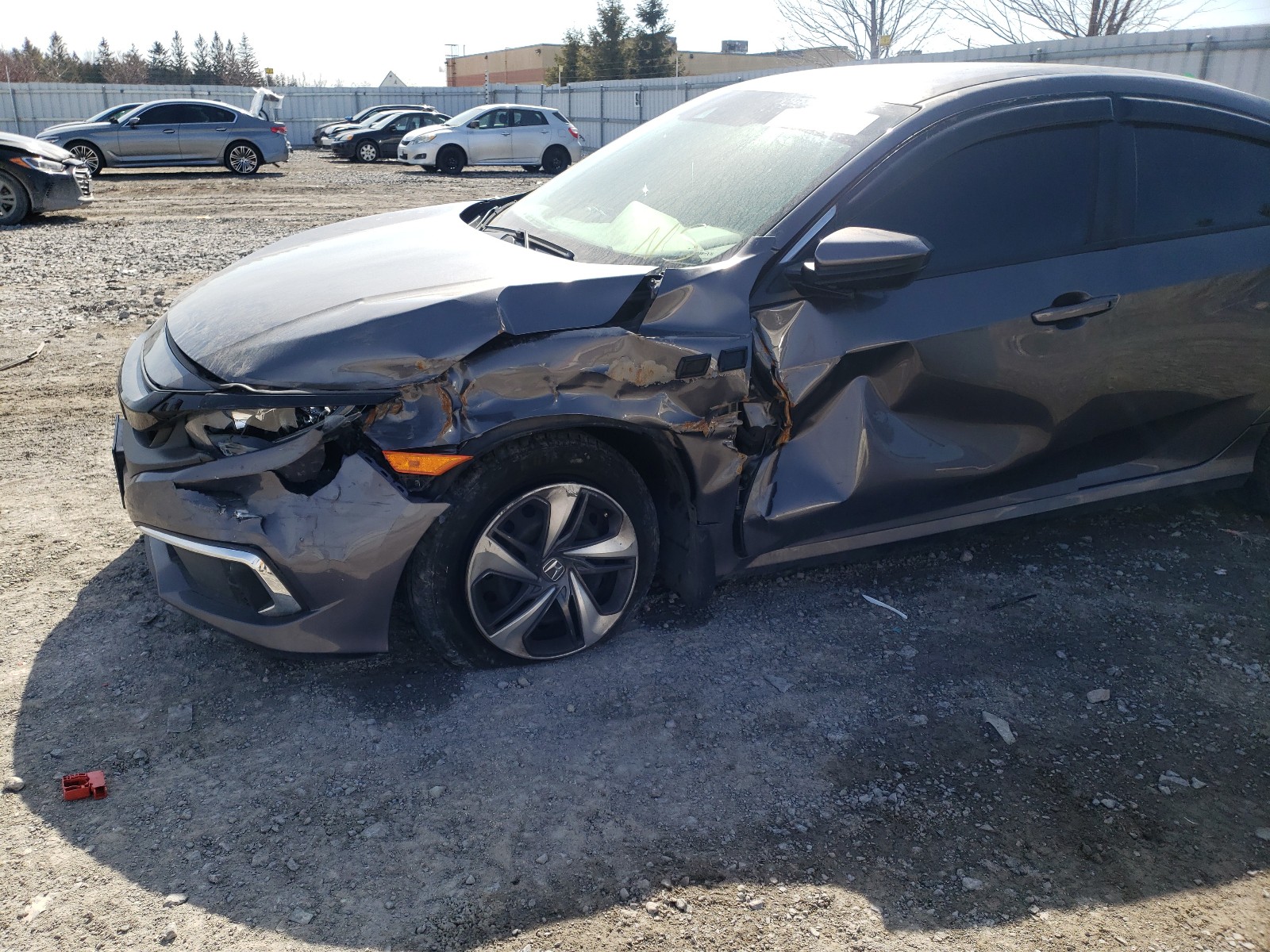 Photo 9 from auction – 2019 HONDA CIVIC LX with VIN 2HGFC2F56KH002058