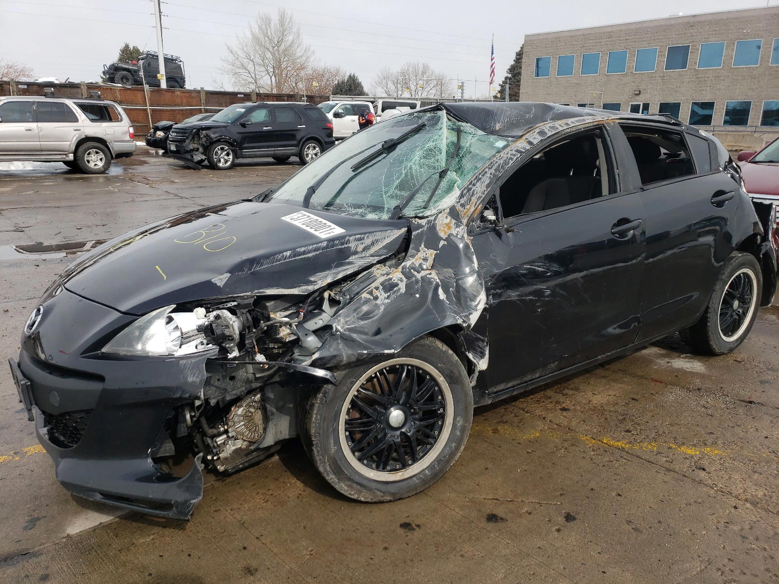 Photo 2 from auction – 2012 MAZDA 3 I with VIN JM1BL1UF9C1645474