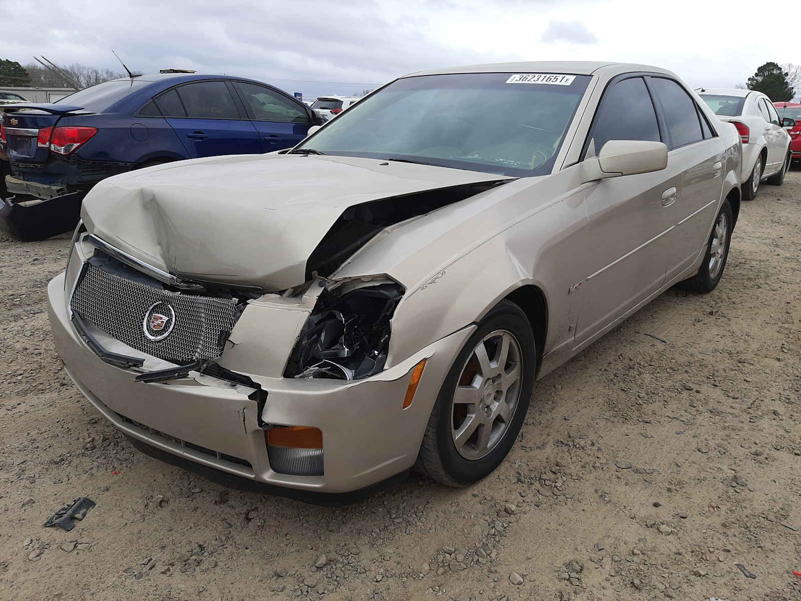 Photo 2 from auction – 2007 CADILLAC CTS HI FEA with VIN 1G6DP577170118388