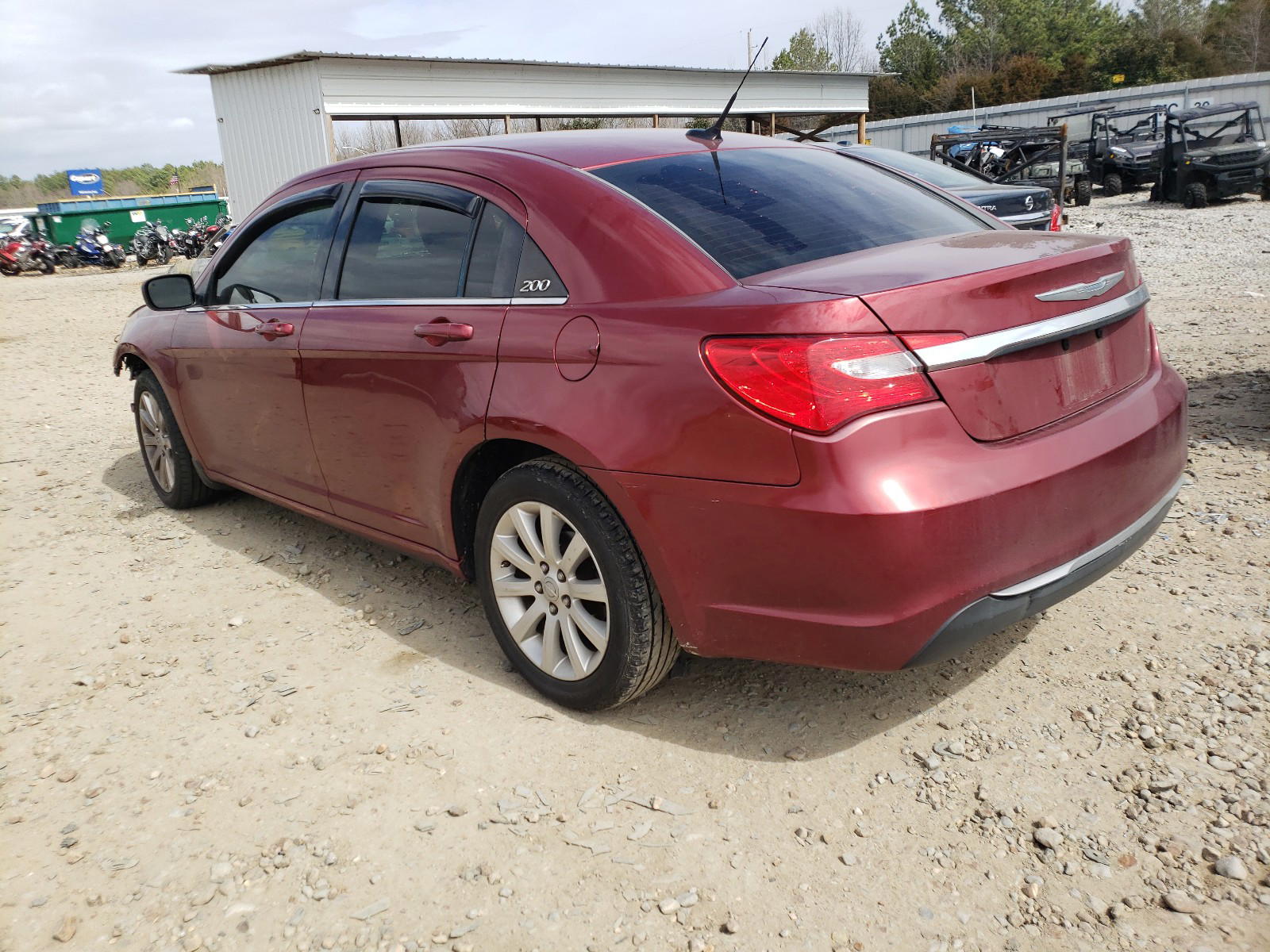 Photo 3 from auction – 2011 CHRYSLER 200 TOURIN with VIN 1C3BC1FB2BN504610