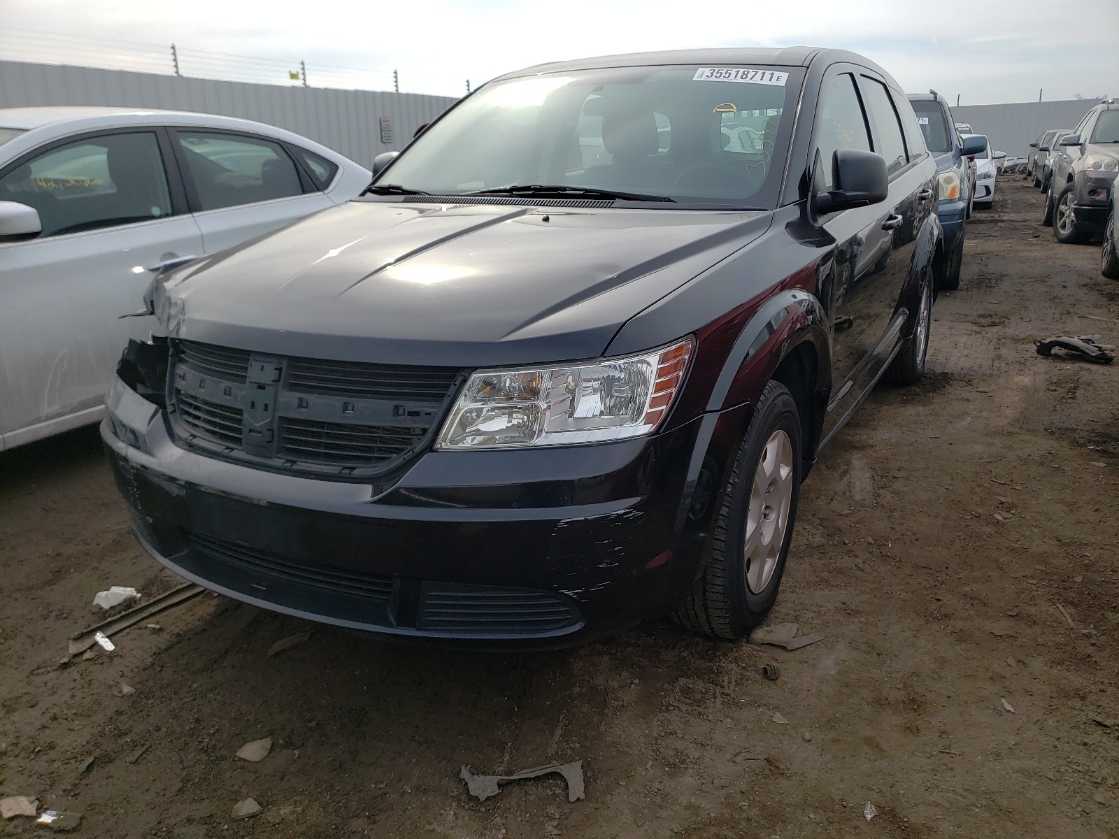 Photo 2 from auction – 2009 DODGE JOURNEY SE with VIN 3D4GG47B79T168195