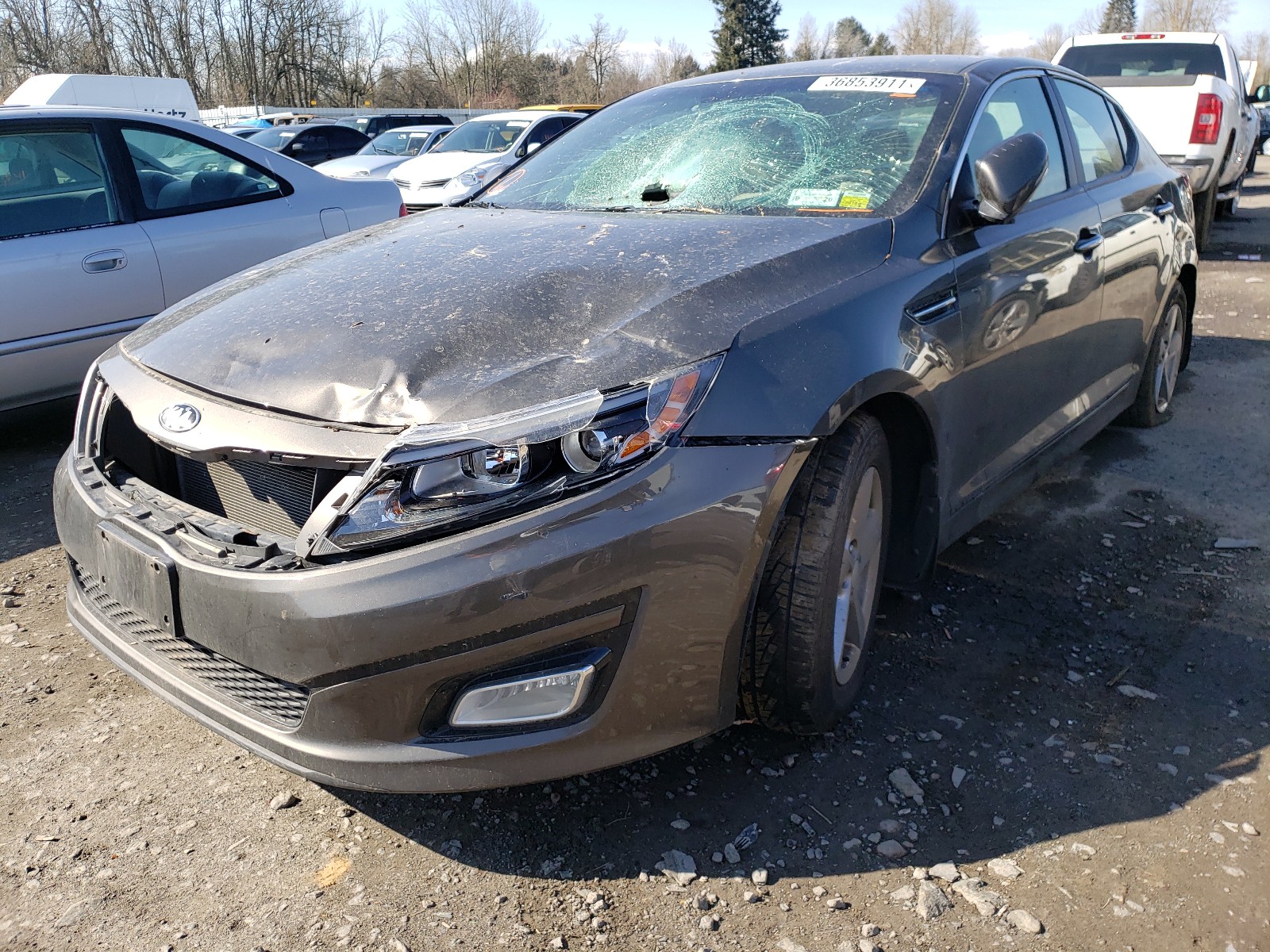 Photo 2 from auction – 2014 KIA OPTIMA LX with VIN 5XXGM4A77EG277451