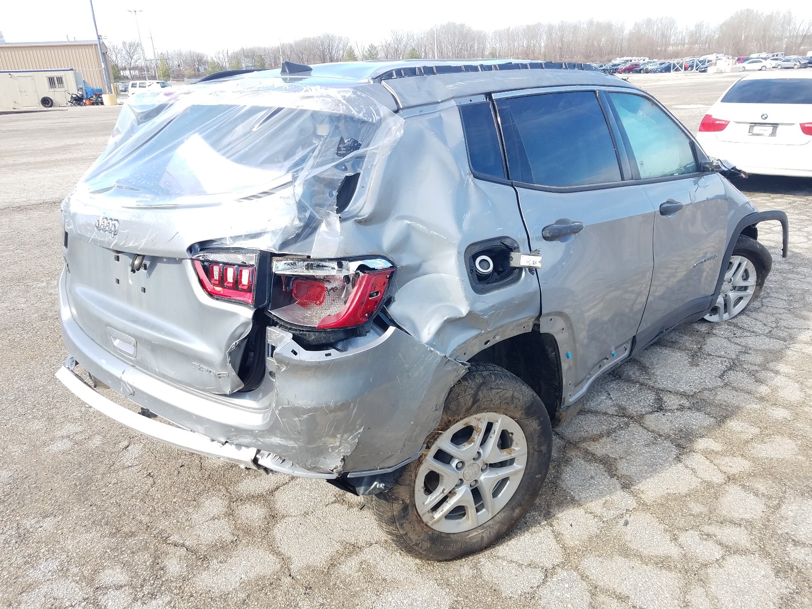 Photo 4 from auction – 2020 JEEP COMPASS SP with VIN 3C4NJCABXLL253421