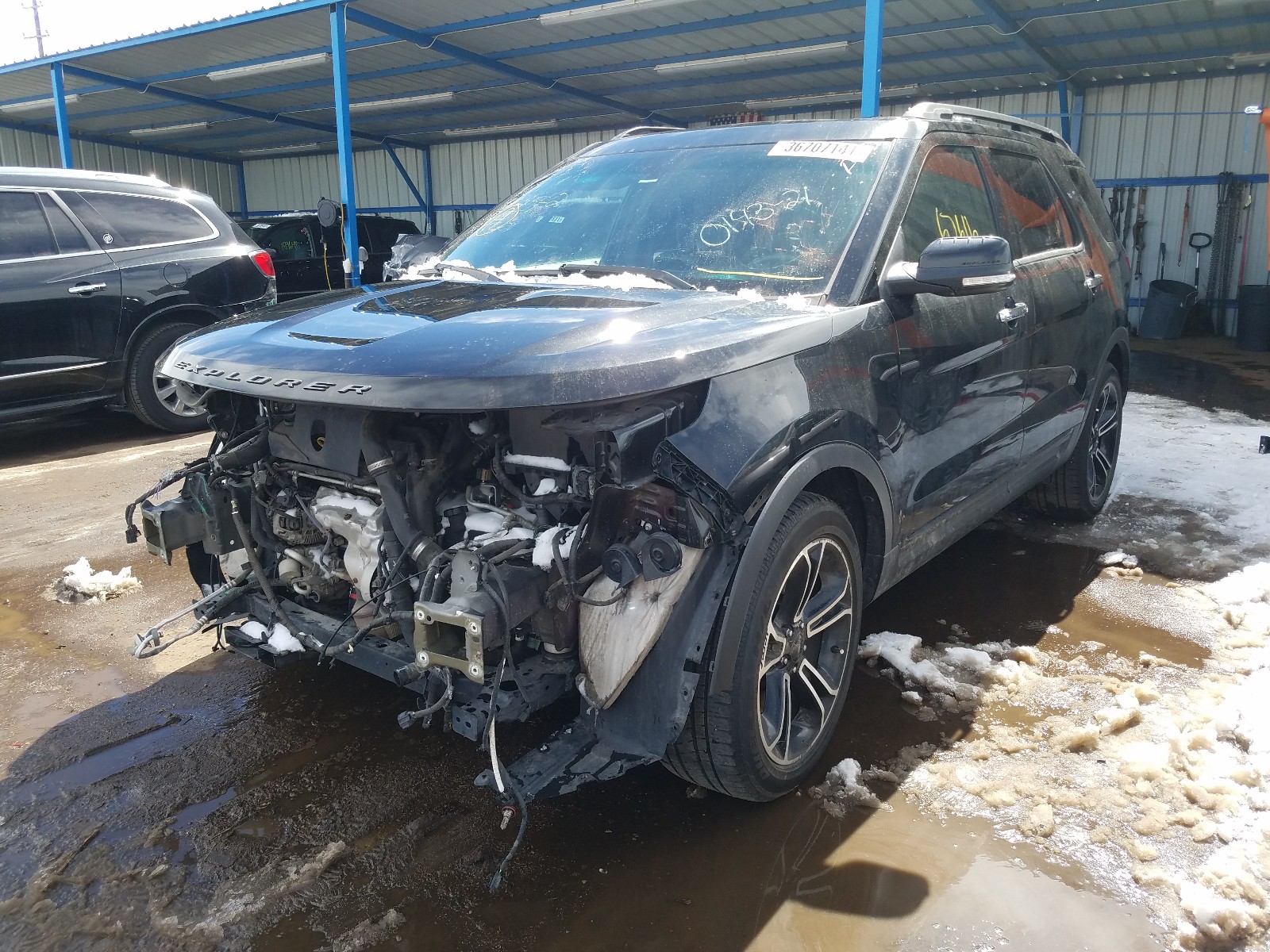Photo 2 from auction – 2014 FORD EXPLORER S with VIN 1FM5K8GT4EGA59268