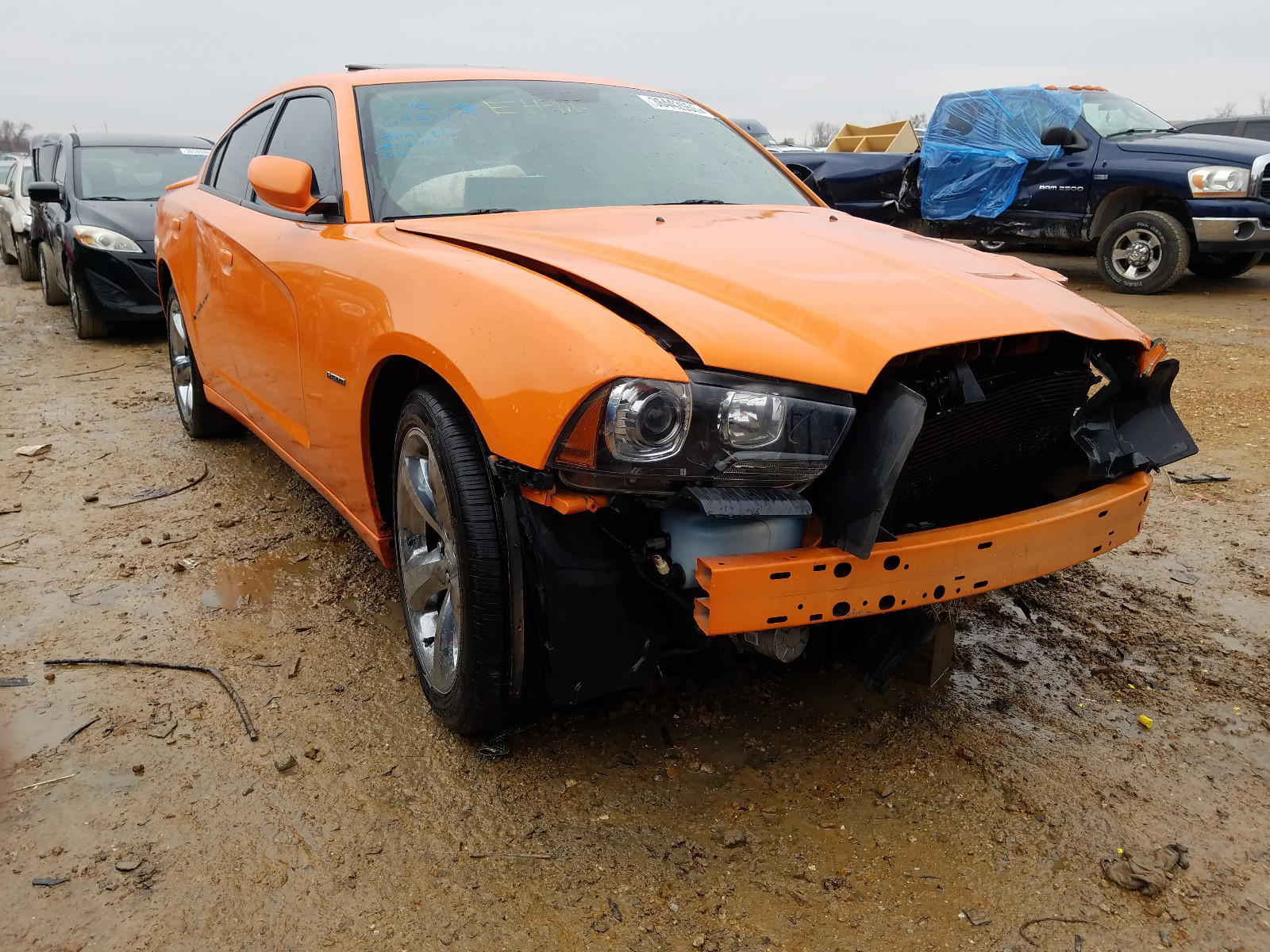 DODGE CHARGER R/ 2014 with VIN 2C3CDXCT9EH145142 - Photo from auction
