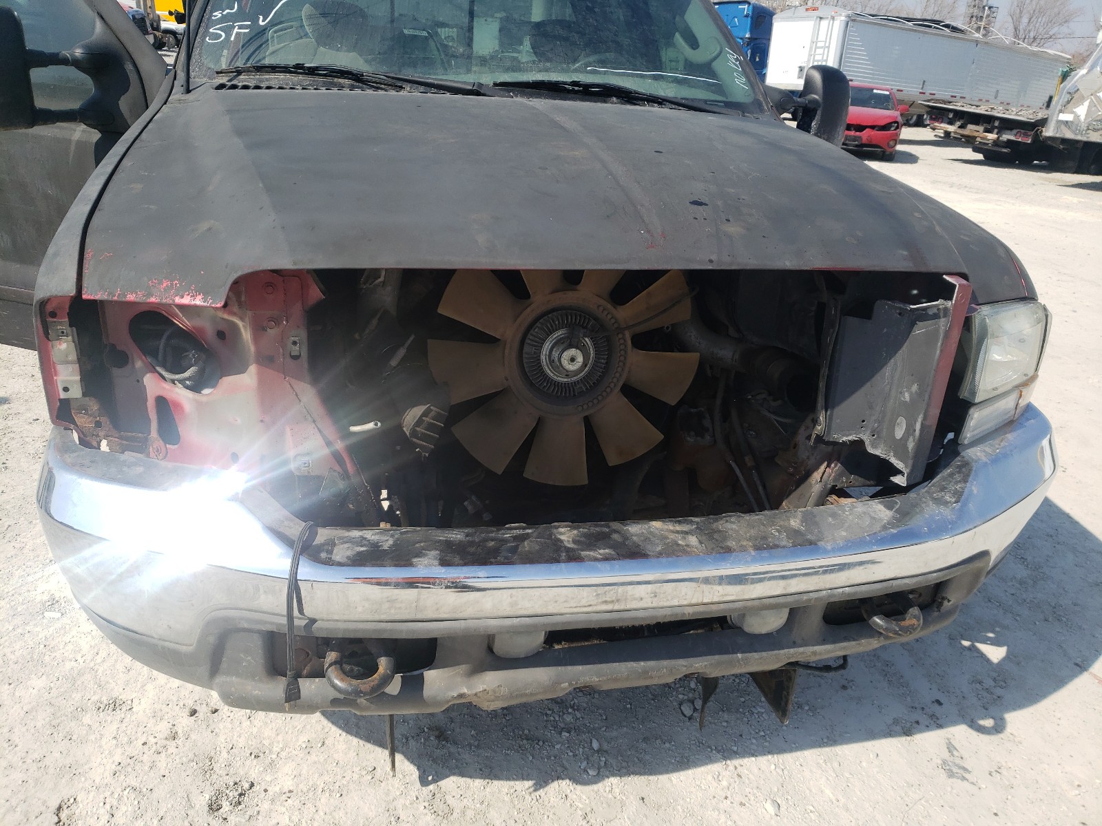 Photo 9 from auction – 2003 FORD F250 SUPER with VIN 1FTNX21P43EC75855