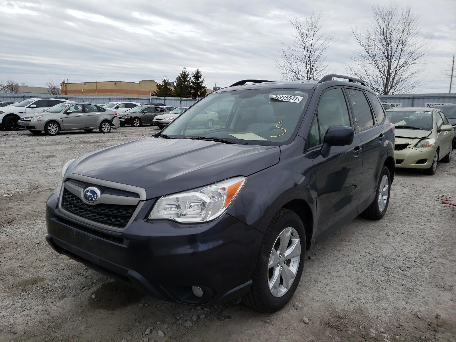Photo 2 from auction – 2015 SUBARU FORESTER 2 with VIN JF2SJCNC7FH423499