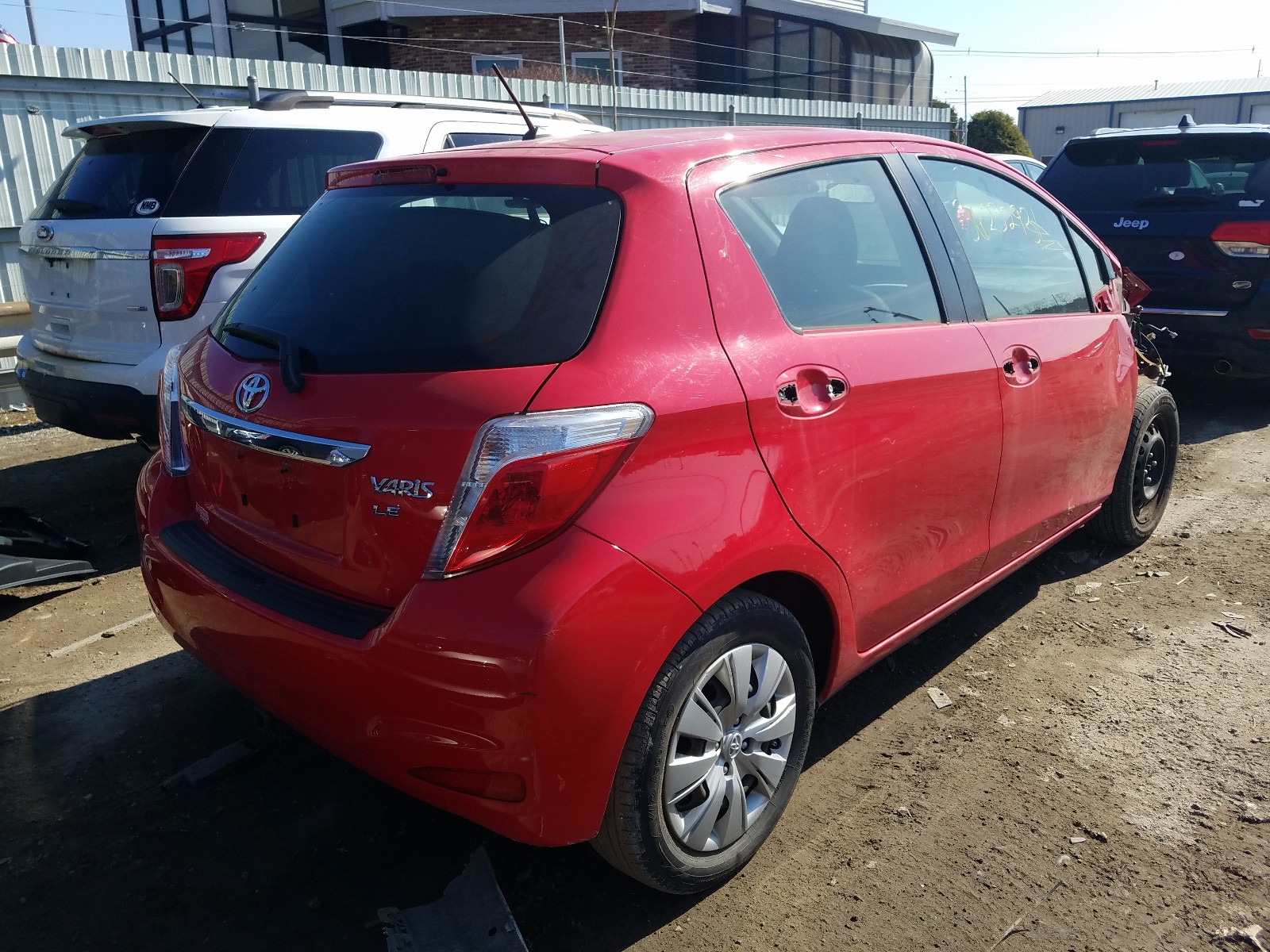 Photo 4 from auction – 2012 TOYOTA YARIS with VIN JTDKTUD3XCD507299