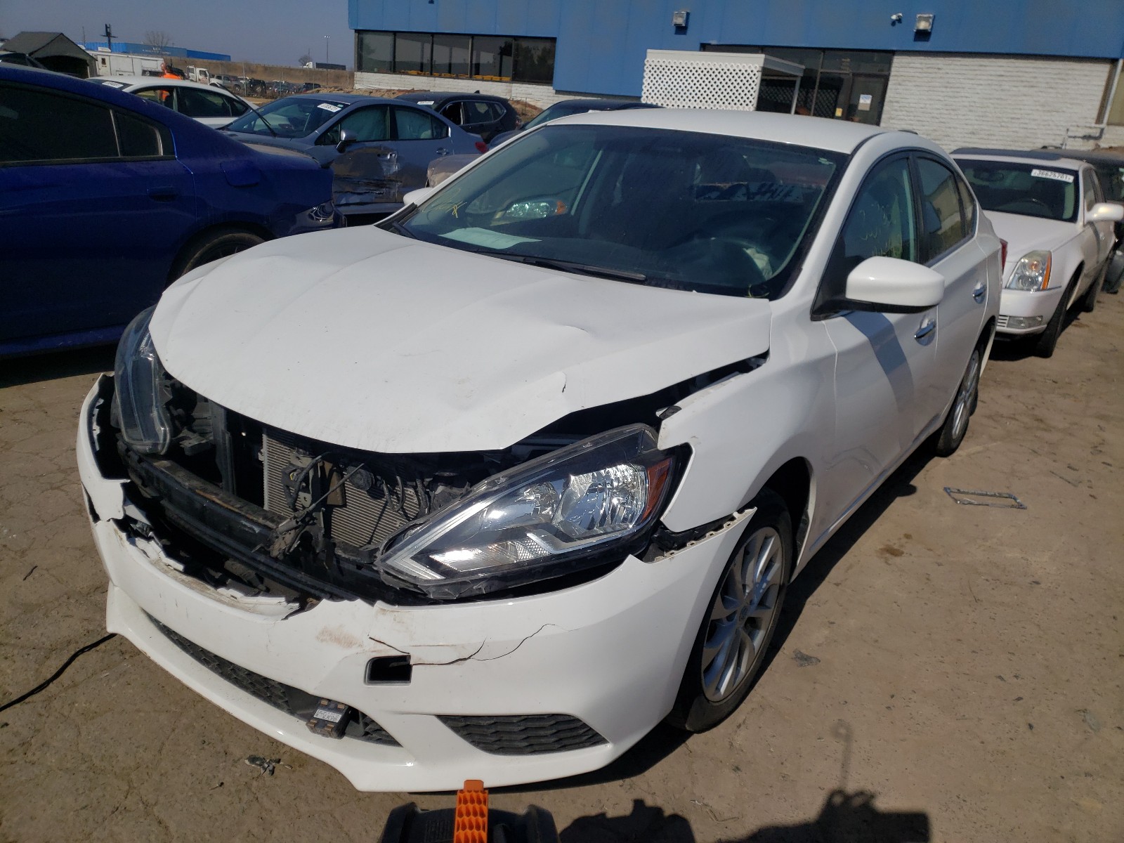 Photo 2 from auction – 2018 NISSAN SENTRA S with VIN 3N1AB7AP7JY244239