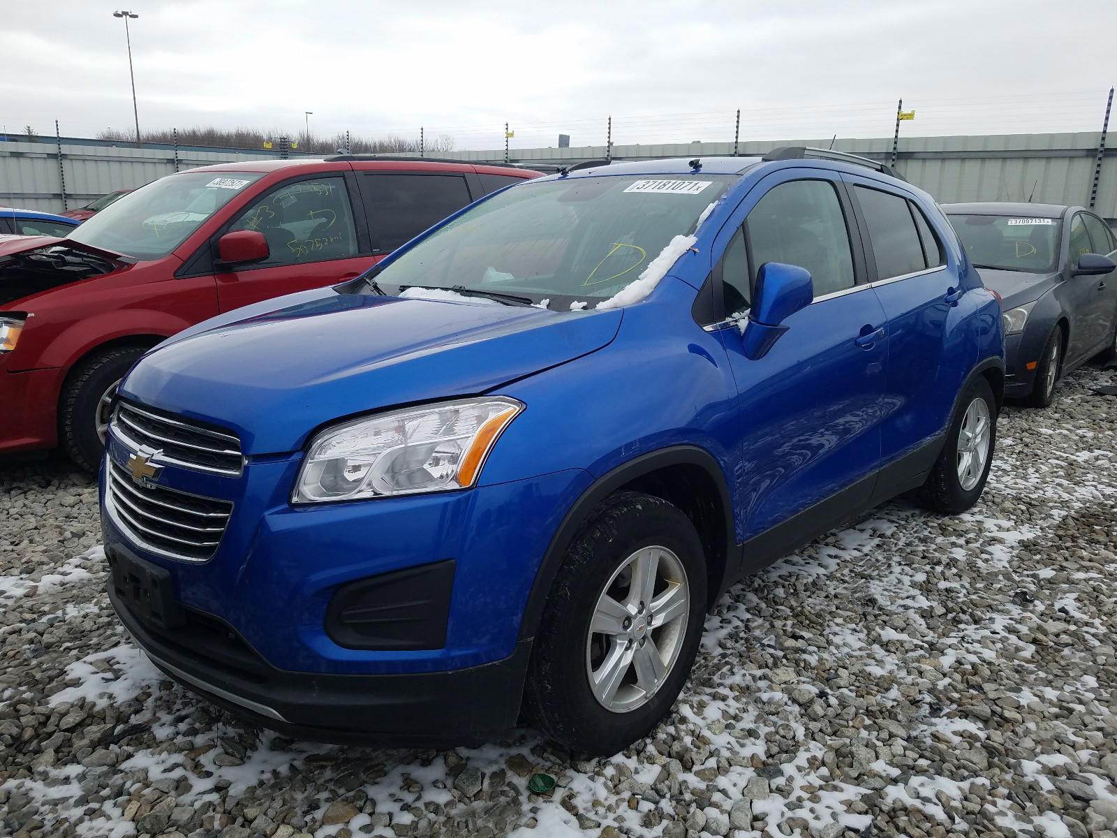 Photo 2 from auction – 2015 CHEVROLET TRAX 1LT with VIN KL7CJLSB8FB102375