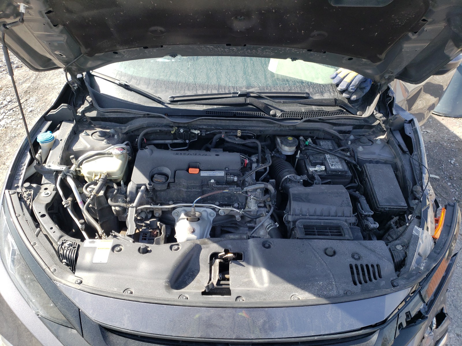 Photo 7 from auction – 2019 HONDA CIVIC LX with VIN 2HGFC2F56KH002058