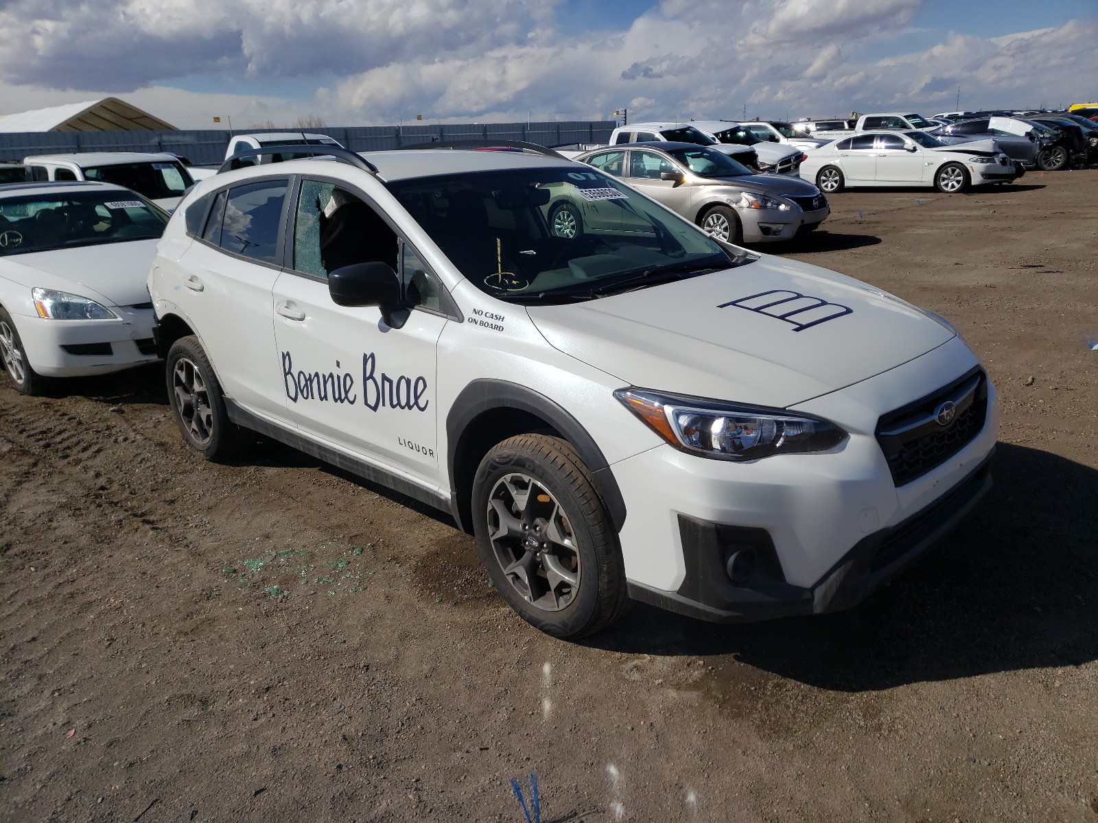 SUBARU CROSSTREK 2019 with VIN JF2GTAAC5K8240221 - Photo from auction