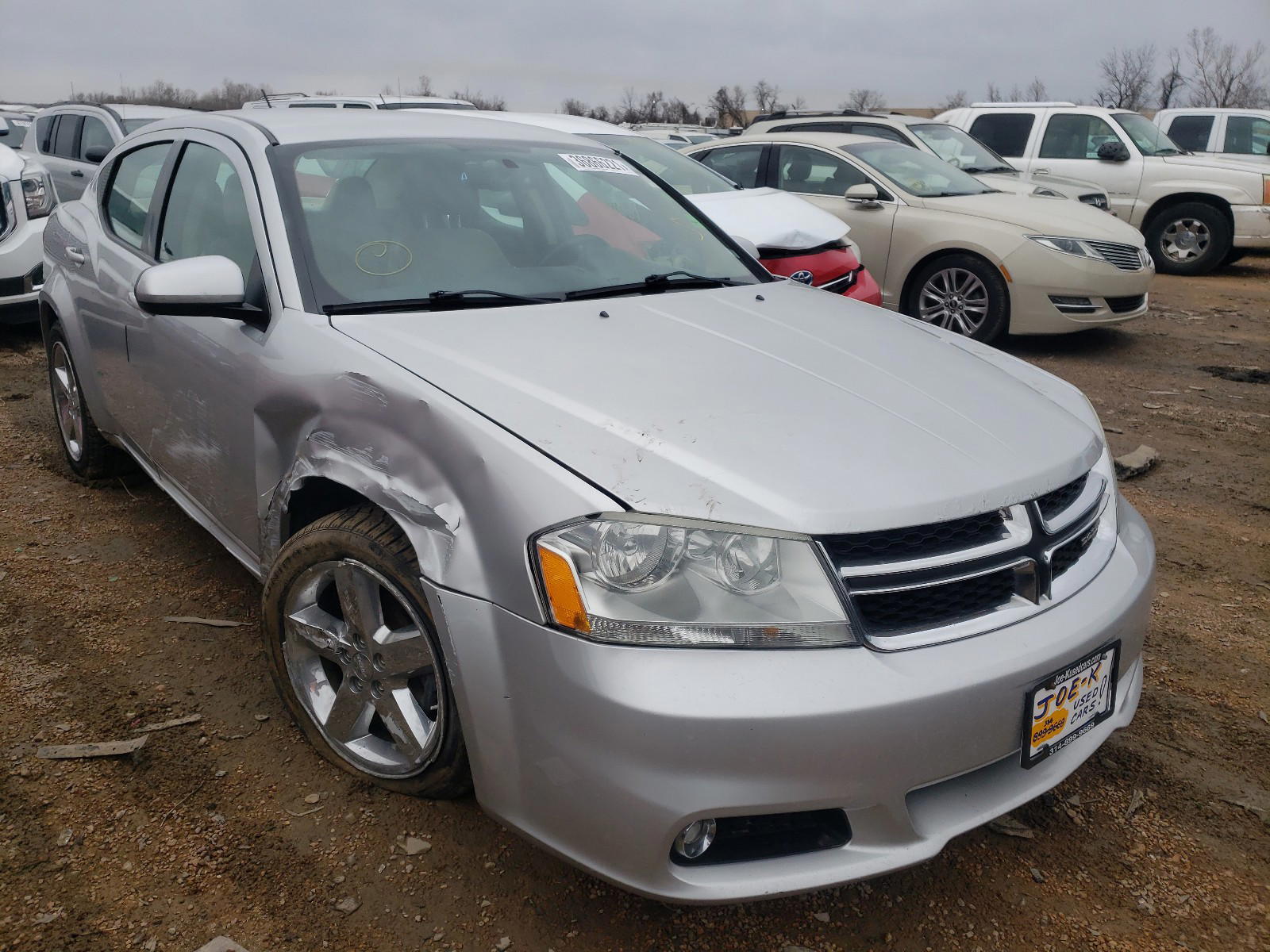 DODGE AVENGER LU 2011 with VIN 1B3BD2FG7BN572378 - Photo from auction