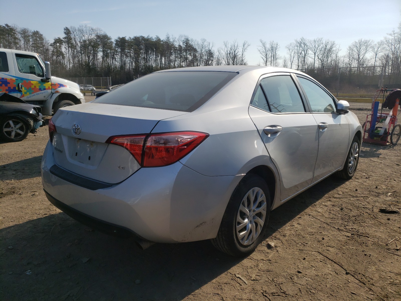 Photo 4 from auction – 2019 TOYOTA COROLLA L with VIN 2T1BURHE3KC158813