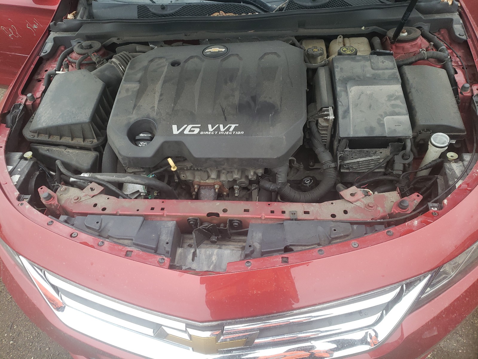 Photo 7 from auction – 2014 CHEVROLET IMPALA LT with VIN 2G1125S38E9154304