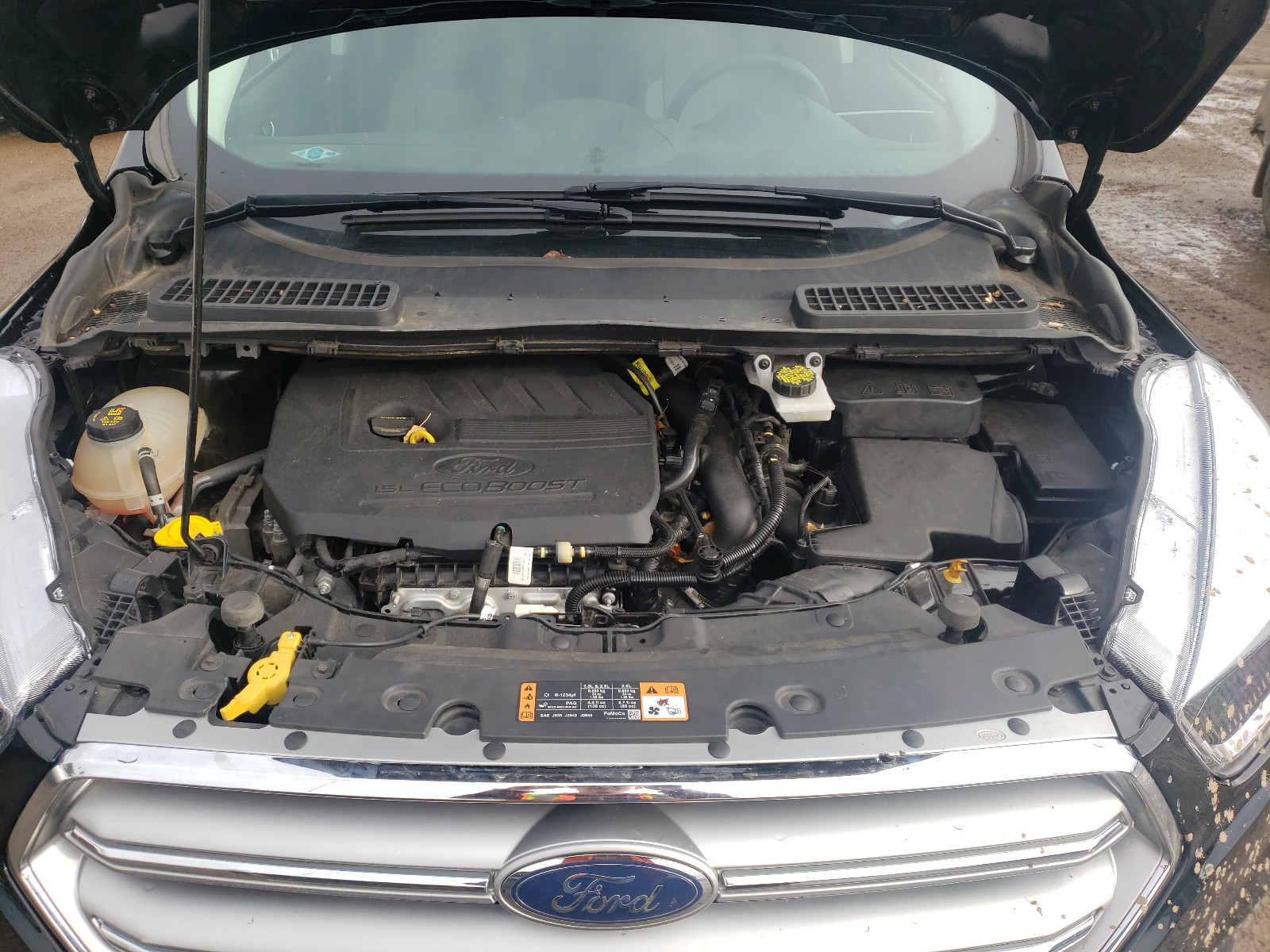 Photo 7 from auction – 2017 FORD ESCAPE SE with VIN 1FMCU0GDXHUD37138