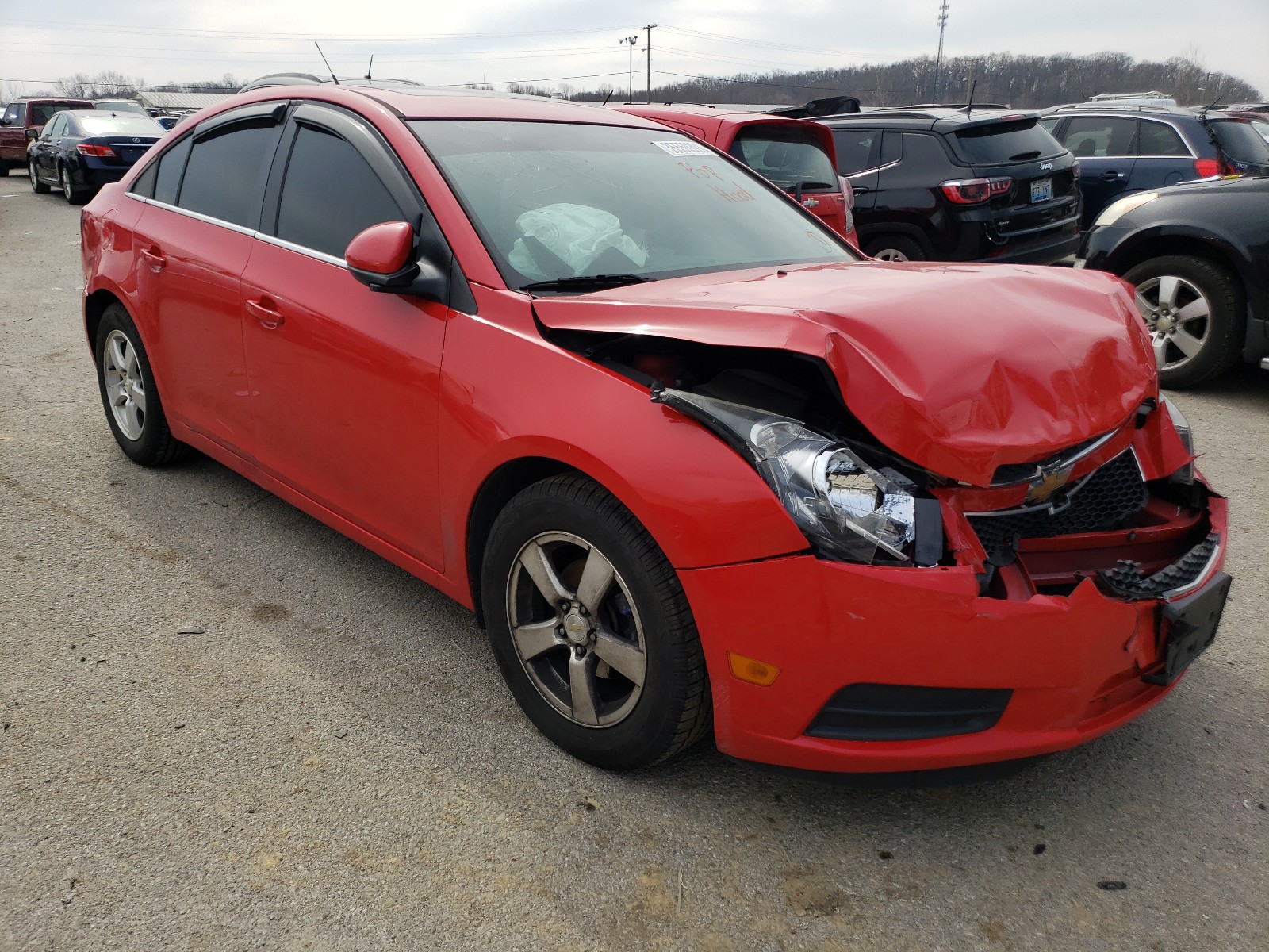 CHEVROLET CRUZE LT 2014 with VIN 1G1PC5SB7E7206280 - Photo from auction