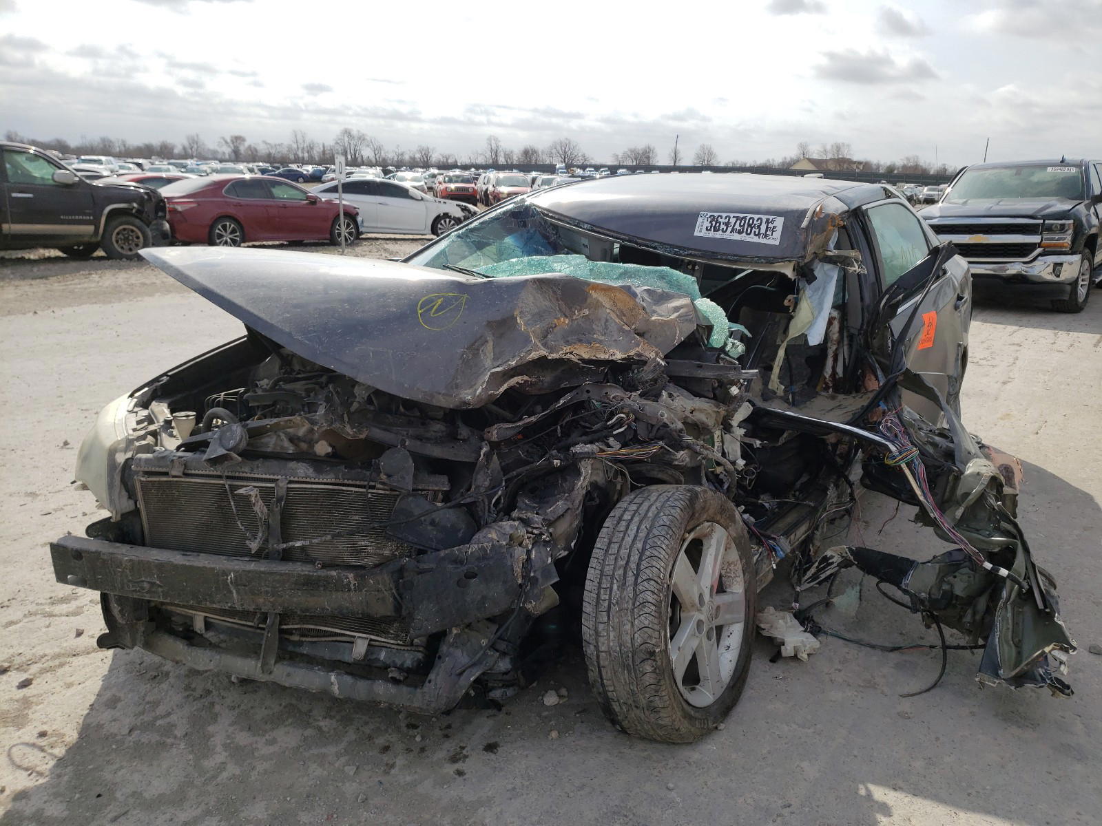 Photo 9 from auction – 2012 TOYOTA CAMRY BASE with VIN 4T1BF1FKXCU605366