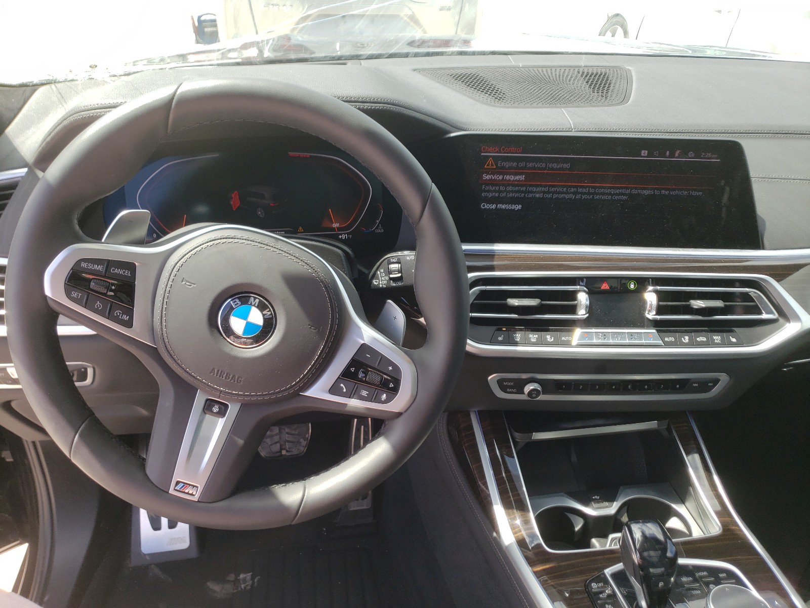 Photo 9 from auction – 2020 BMW X7 XDRIVE4 with VIN 5UXCW2C07L9C11300