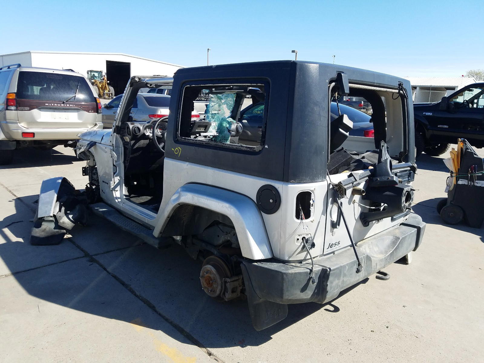 Photo 3 from auction – 2007 JEEP WRANGLER S with VIN 1J4FA54147L225127