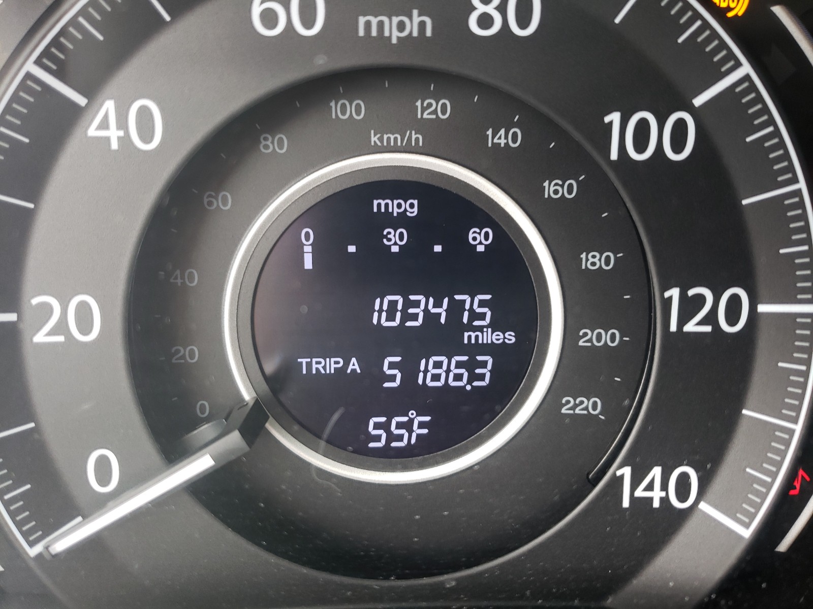 Photo 8 from auction – 2014 HONDA CR-V EX with VIN 5J6RM3H54EL040434