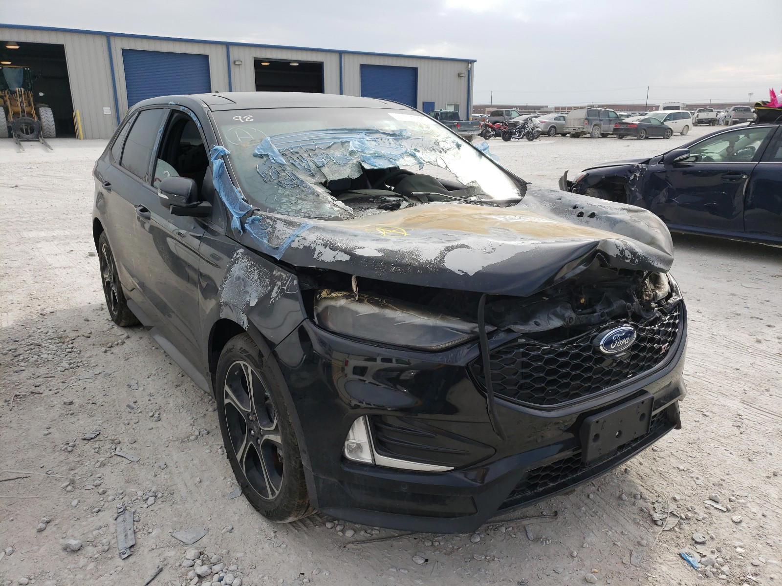 FORD EDGE ST 2019 with VIN 2FMPK4AP8KBC11472 - Photo from auction