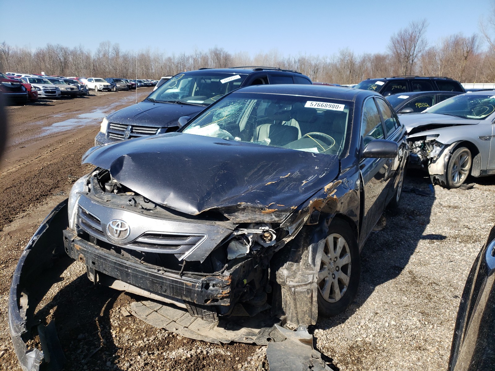 Photo 2 from auction – 2007 TOYOTA CAMRY CE with VIN JTNBE46K673069354