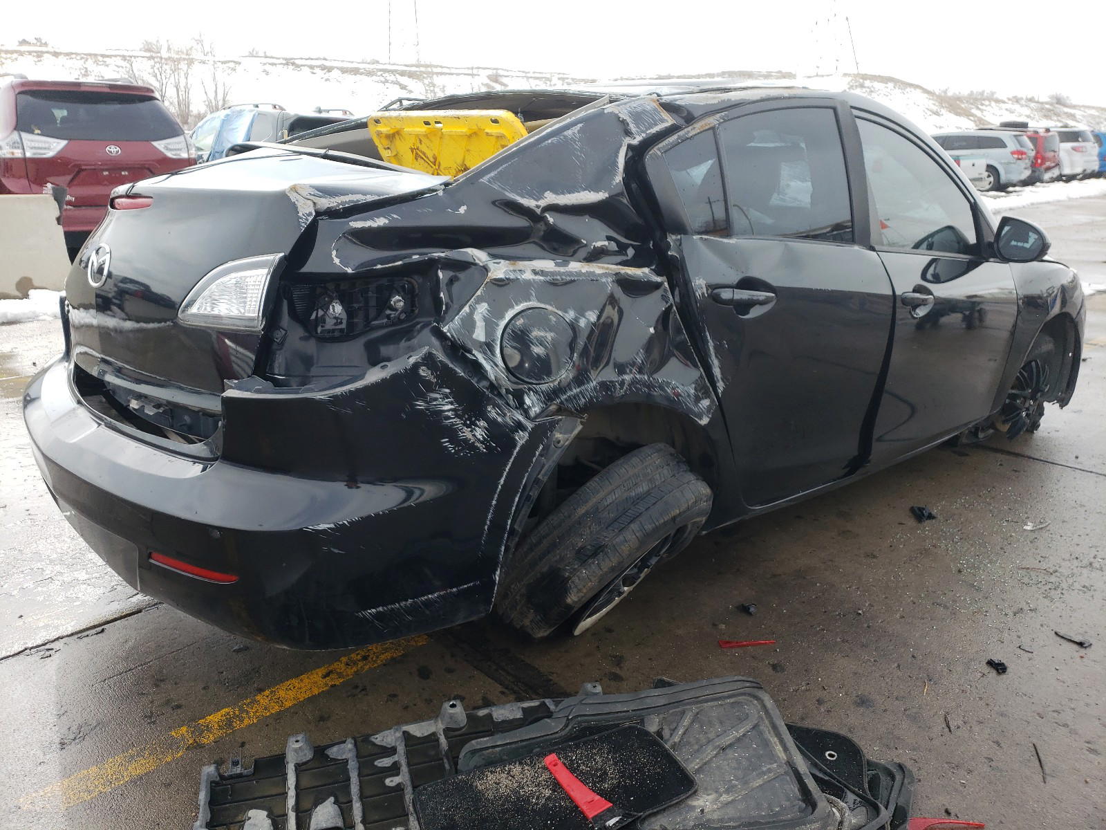 Photo 4 from auction – 2012 MAZDA 3 I with VIN JM1BL1UF9C1645474