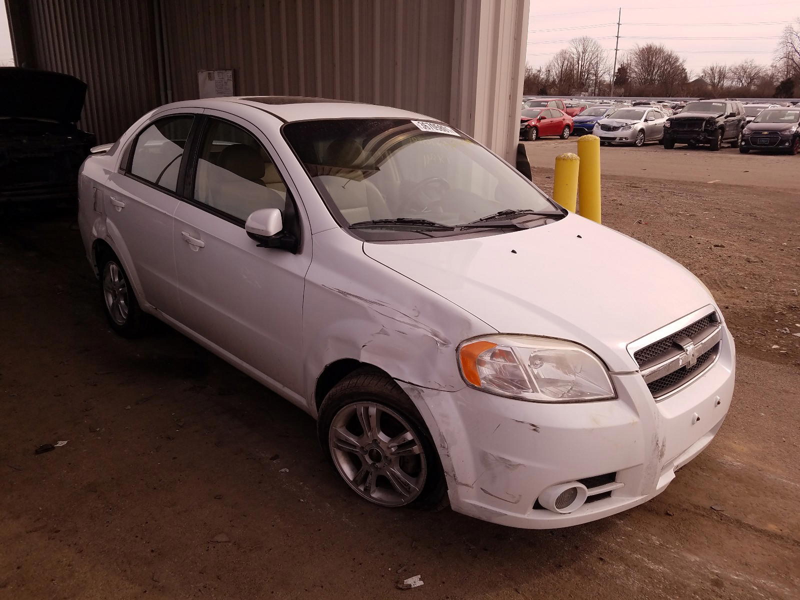 CHEVROLET AVEO LT 2011 with VIN KL1TG5DE2BB251113 - Photo from auction