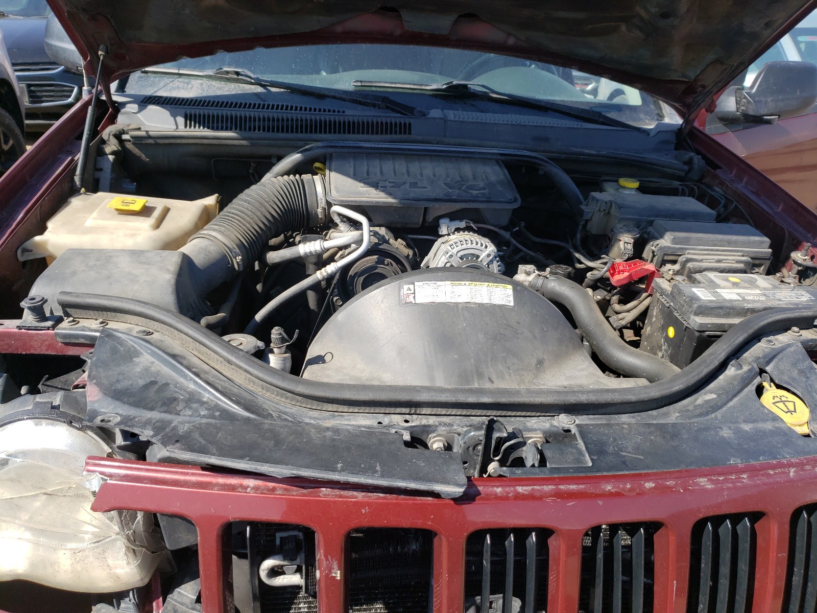 Photo 7 from auction – 2008 JEEP GRAND CHER with VIN 1J8GR48K78C137716