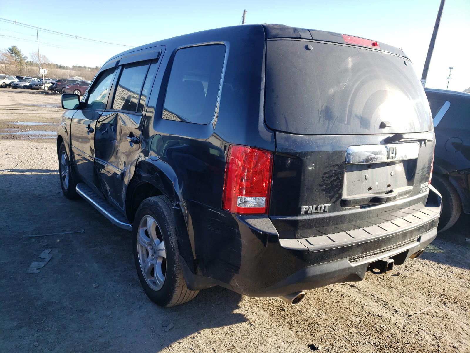 Photo 3 from auction – 2012 HONDA PILOT EXLN with VIN 5FNYF4H79CB001292