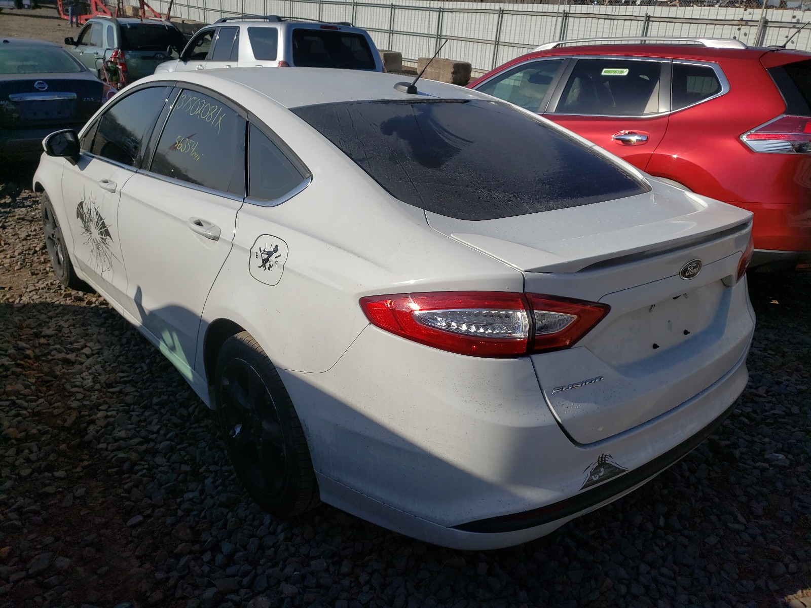 Photo 3 from auction – 2016 FORD FUSION S with VIN 3FA6P0G77GR242759
