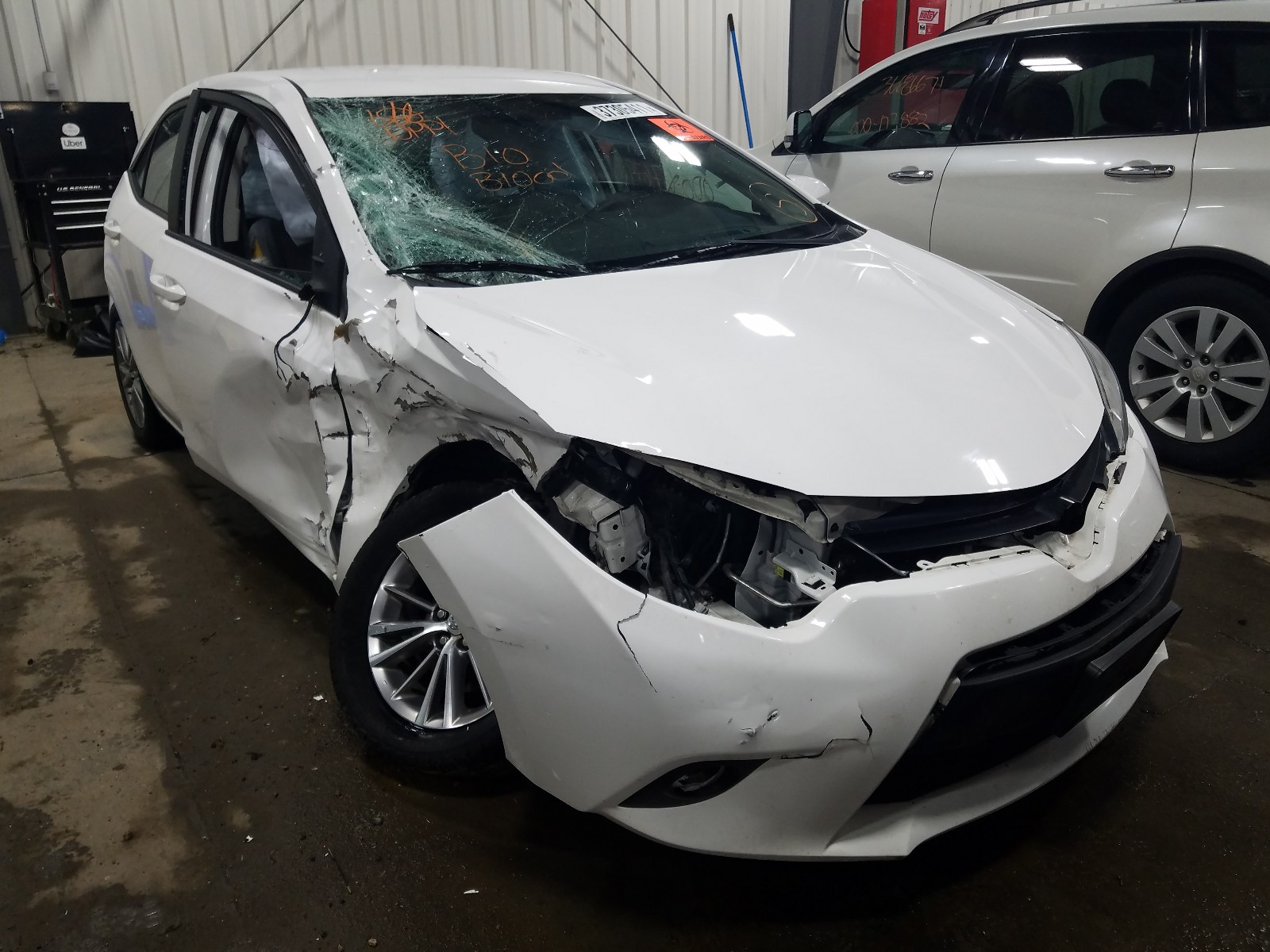 TOYOTA COROLLA L 2014 with VIN 2T1BURHE9EC150154 - Photo from auction