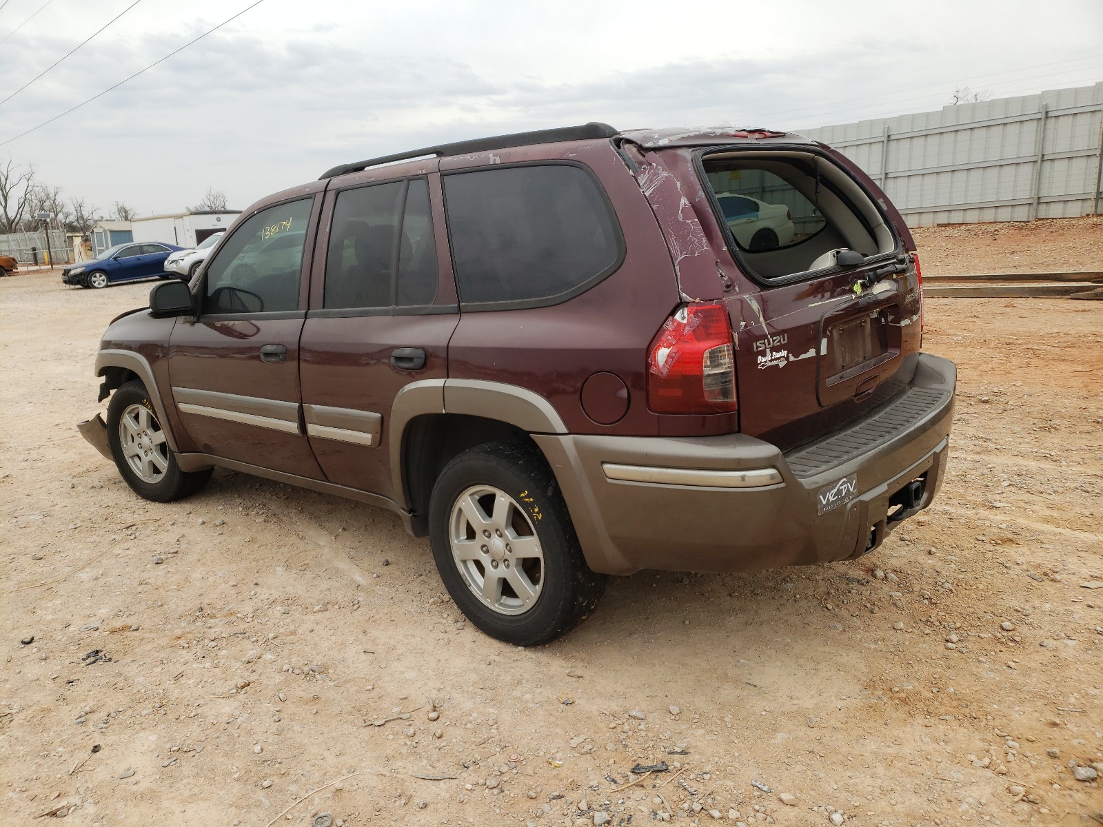 Photo 3 from auction – 2006 ISUZU ASCENDER S with VIN 4NUDS13S562700452