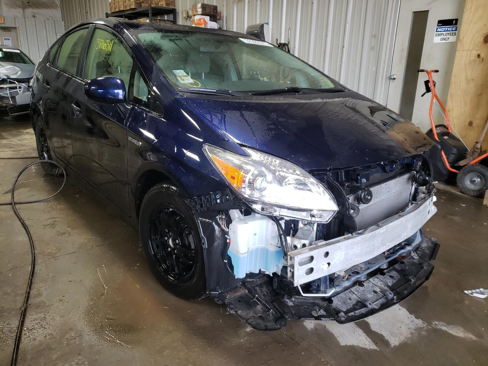 TOYOTA PRIUS 2013 with VIN JTDKN3DU8D1731204 - Photo from auction