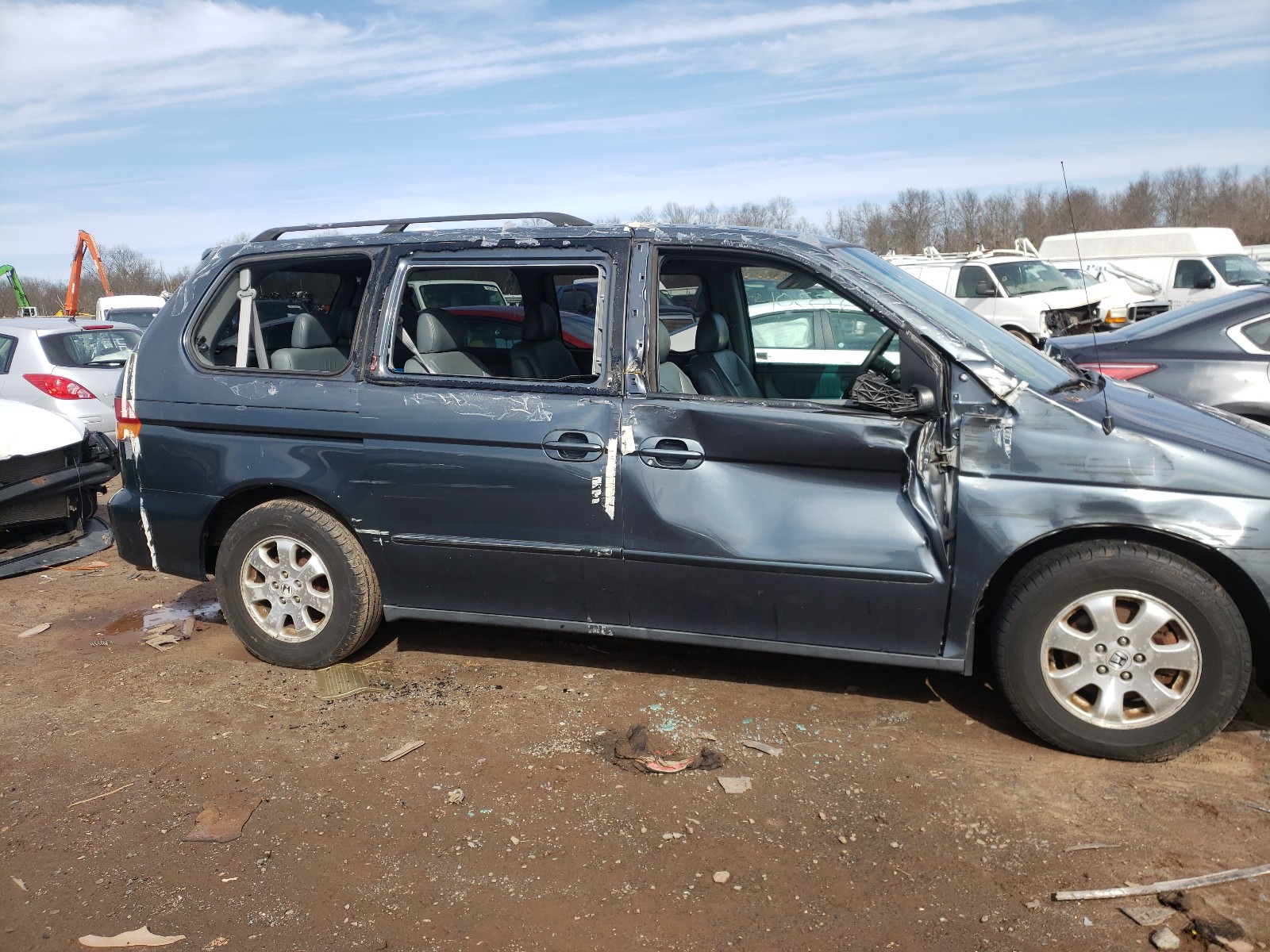 Photo 9 from auction – 2004 HONDA ODYSSEY EX with VIN 5FNRL18934B038658