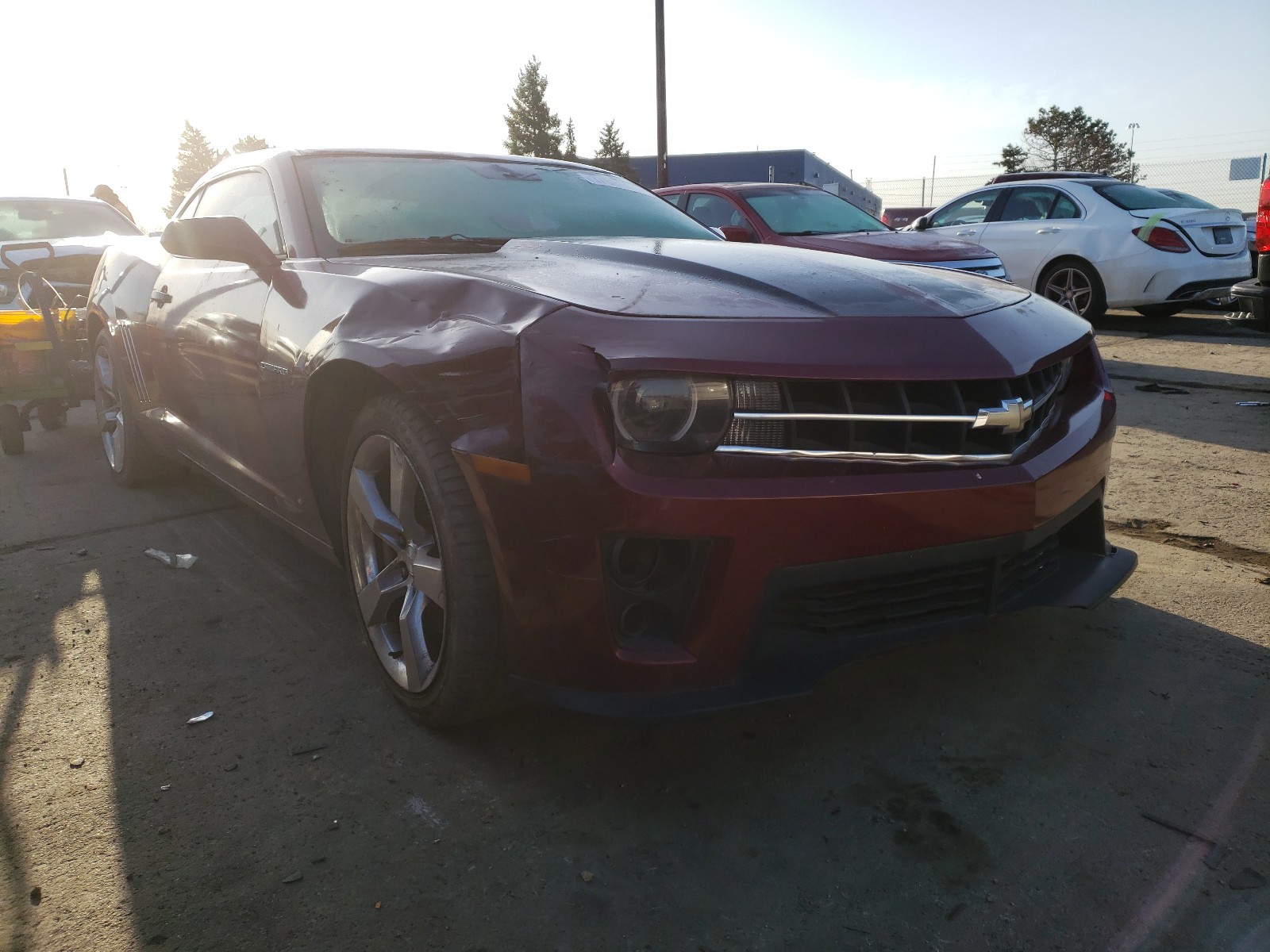 CHEVROLET CAMARO SS 2010 with VIN 2G1FJ1EJ7A9217320 - Photo from auction