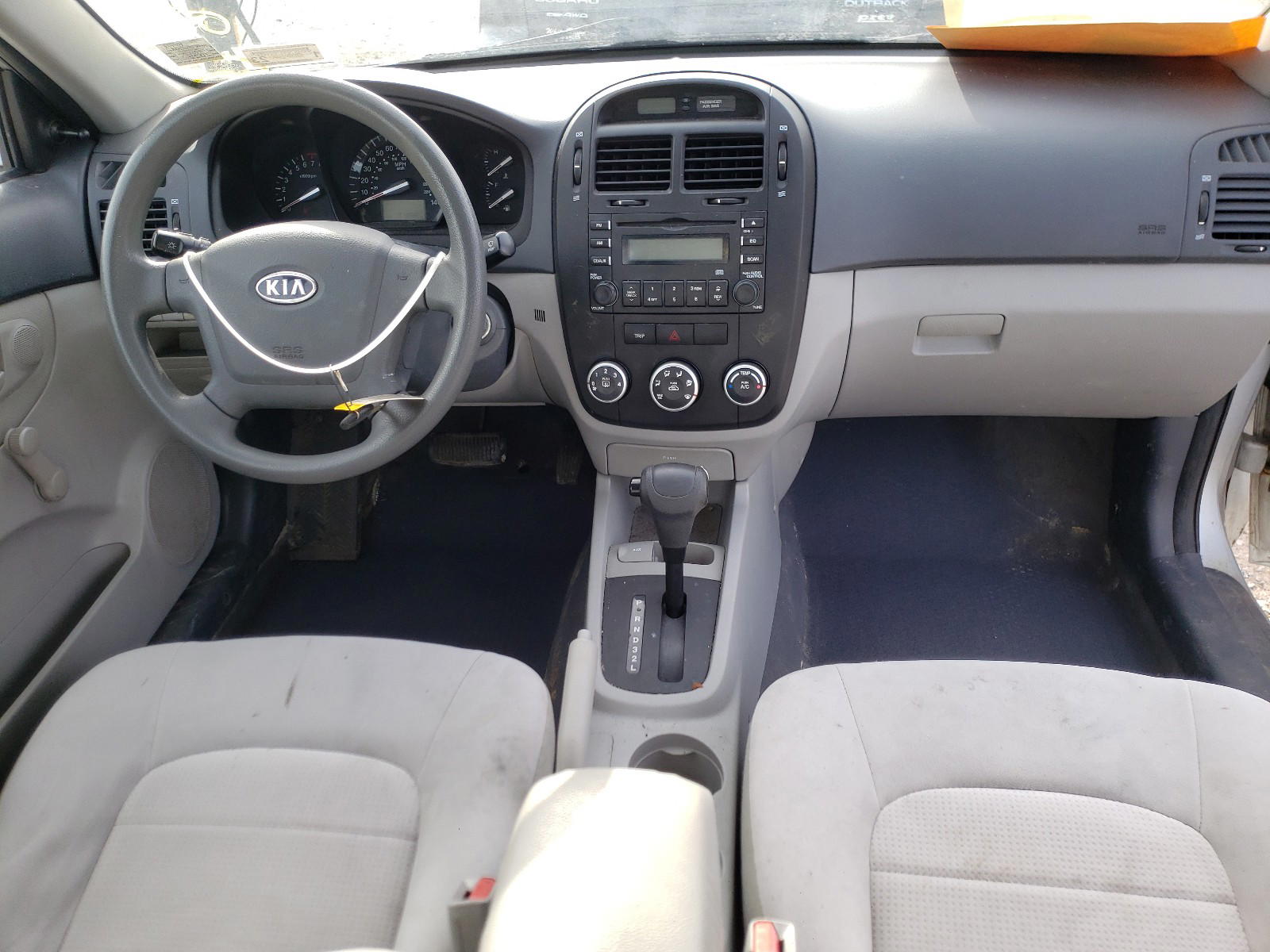 Photo 9 from auction – 2009 KIA SPECTRA EX with VIN KNAFE222495643146