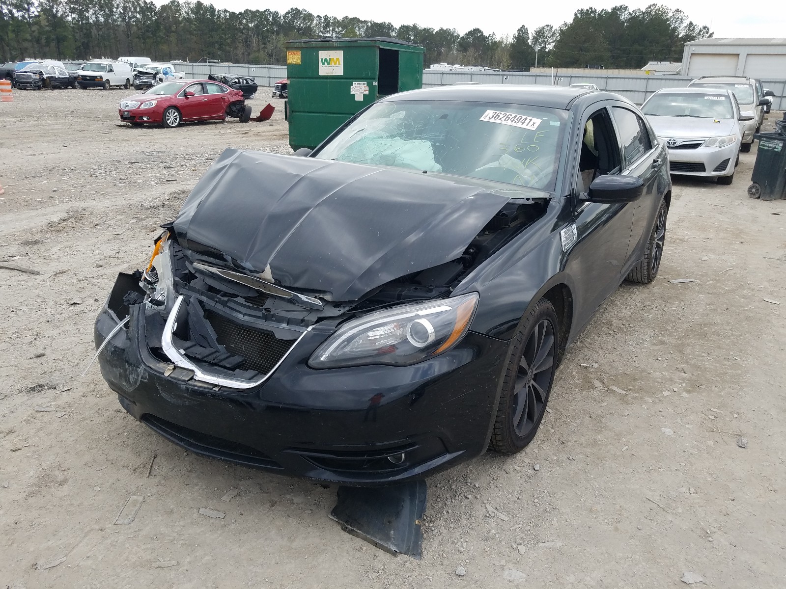 Photo 2 from auction – 2013 CHRYSLER 200 TOURIN with VIN 1C3CCBBG6DN745164