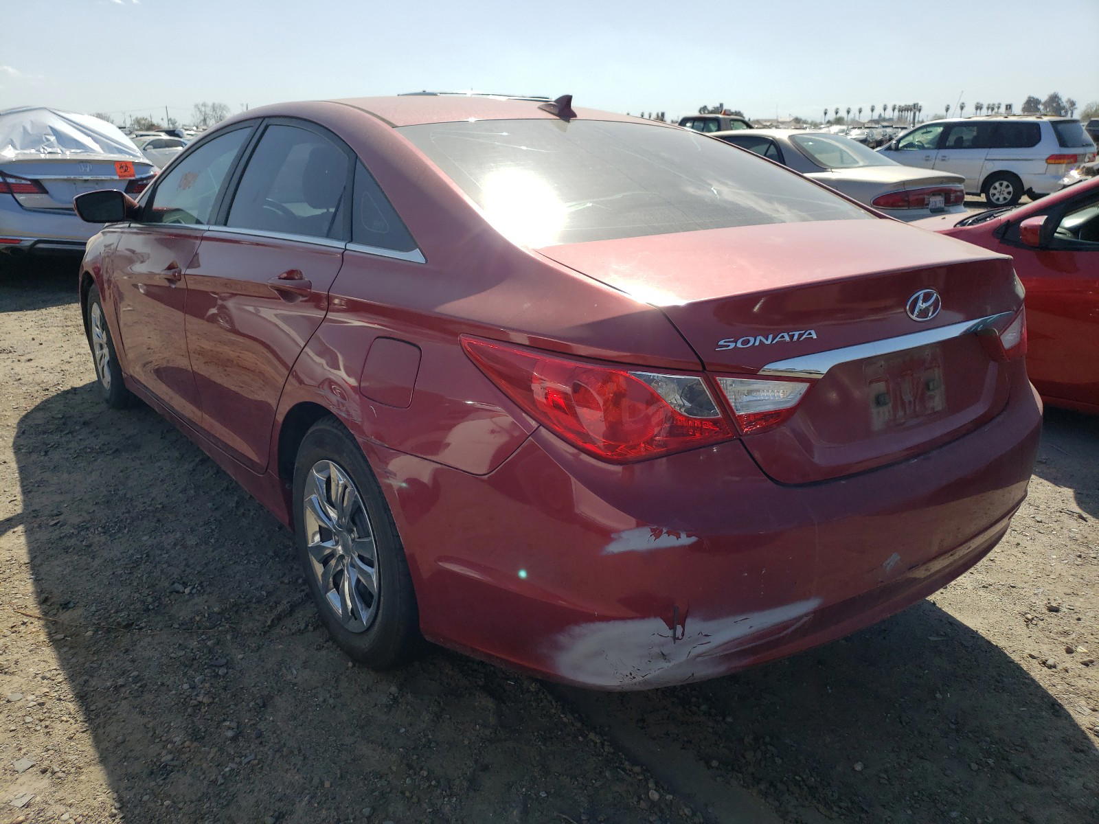Photo 3 from auction – 2012 HYUNDAI SONATA GLS with VIN 5NPEB4AC8CH406597