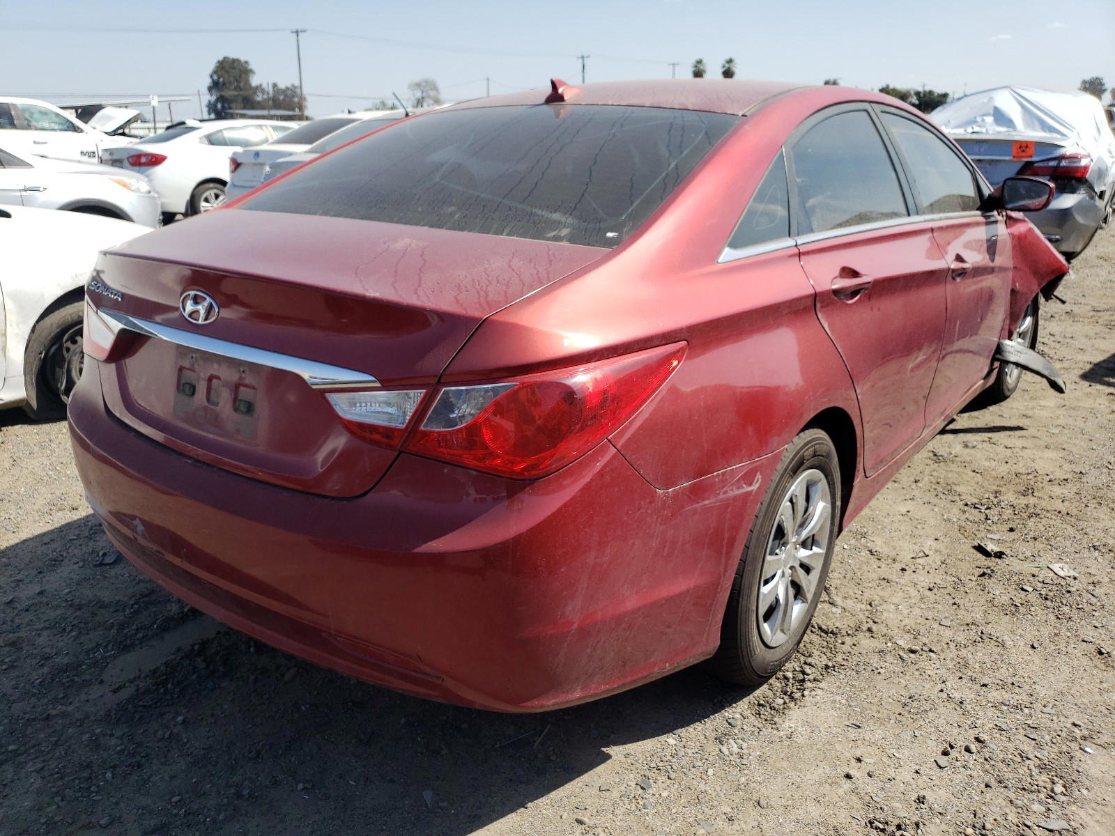 Photo 4 from auction – 2012 HYUNDAI SONATA GLS with VIN 5NPEB4AC8CH406597