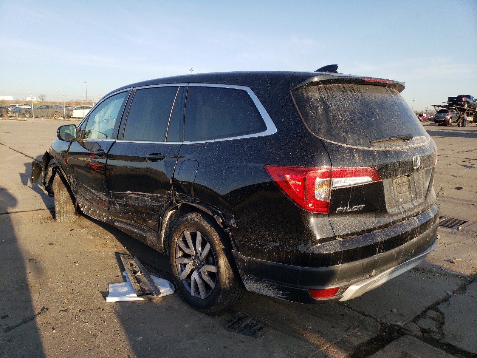 Photo 3 from auction – 2020 HONDA PILOT EXL with VIN 5FNYF6H57LB025746
